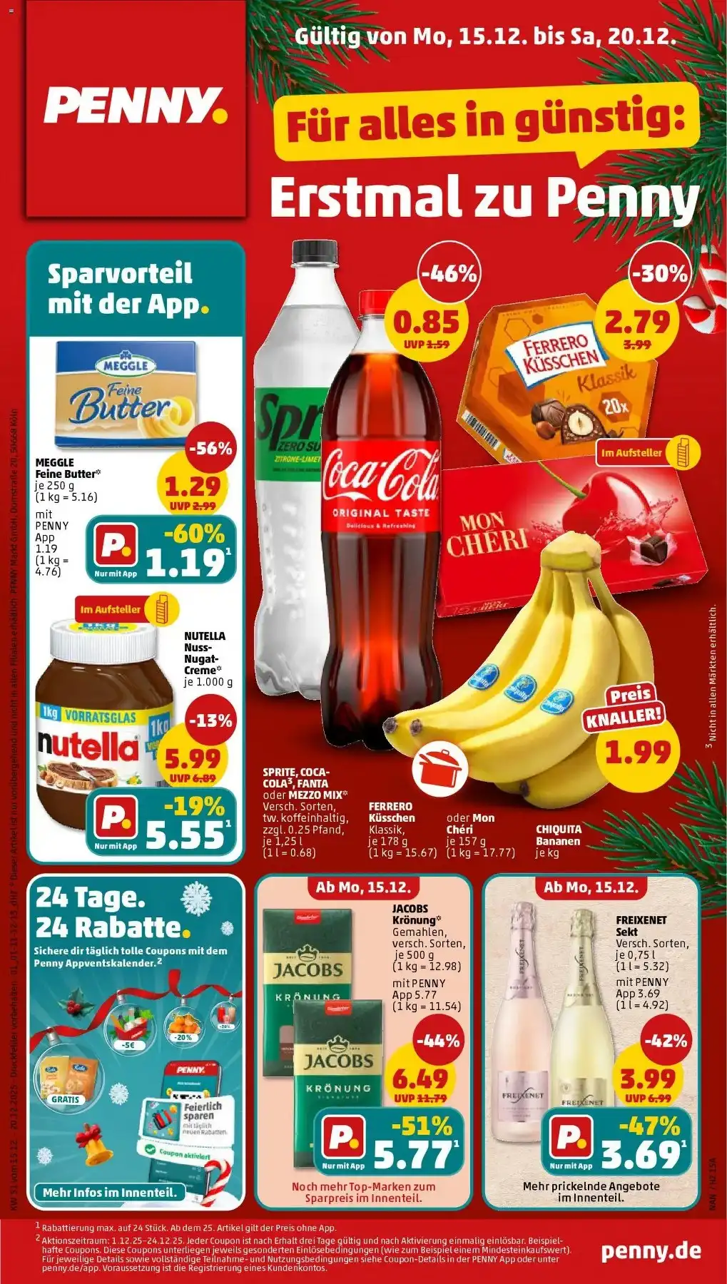Penny Prospekt Angebote ab 15.12.2025 nächste woche 2 penny prospekt 1