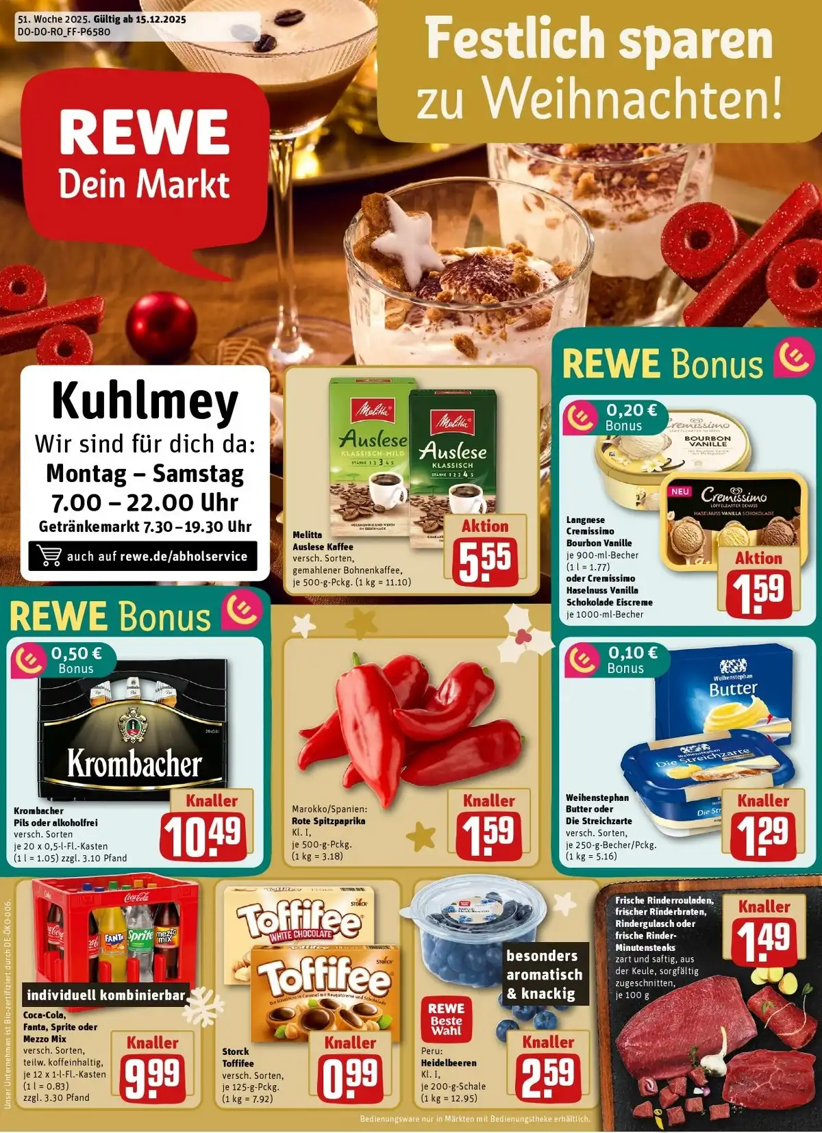 Rewe Weihnachten Prospekt Angebote 2 rew prospekt 1