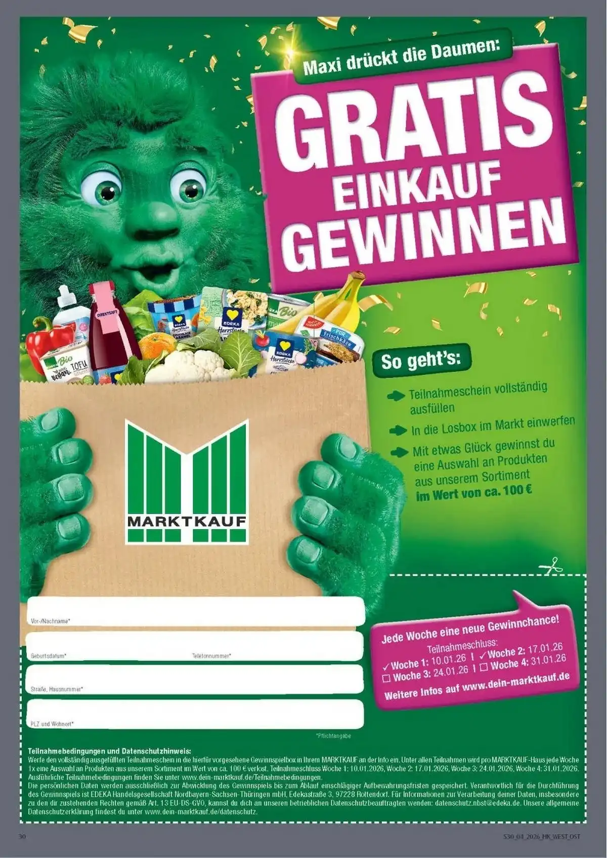 marktkrauf prospekt 30