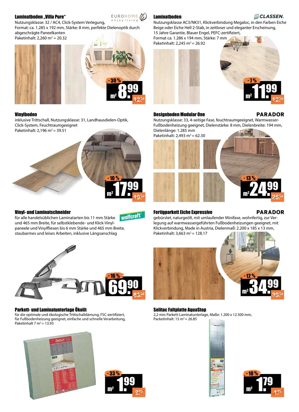 v baumarkt prospekt januar 22 28 2