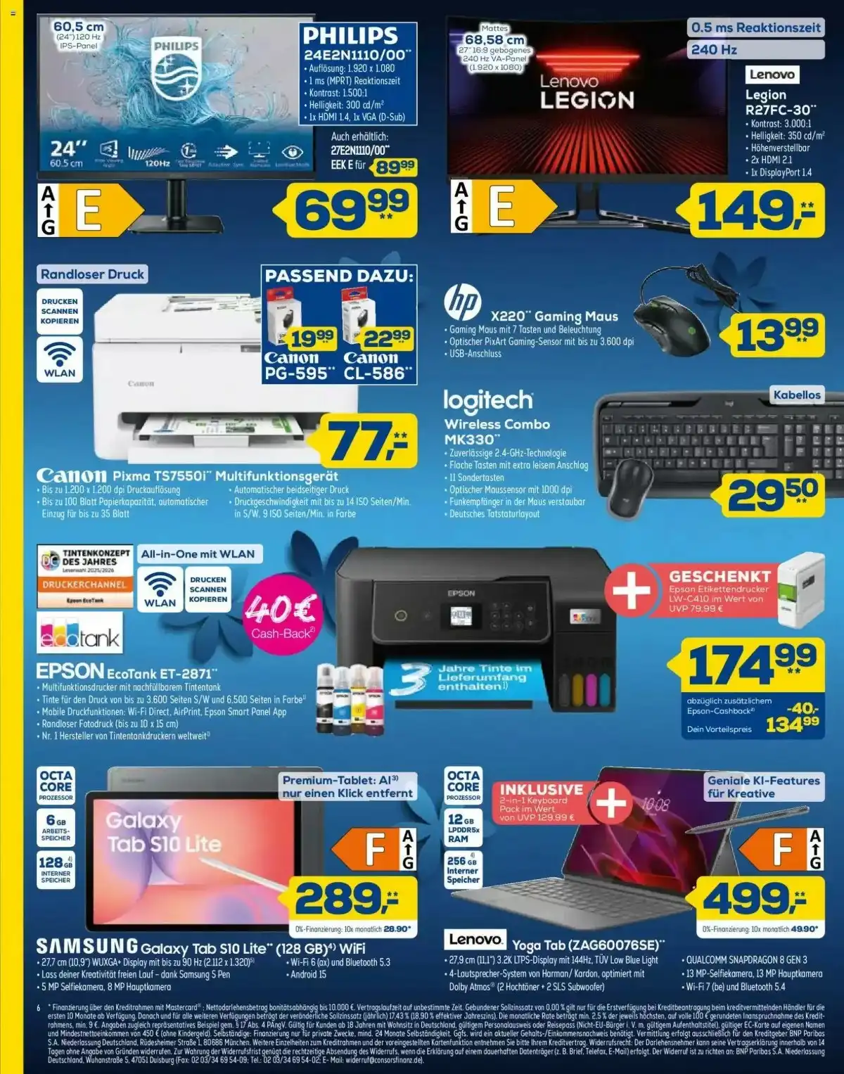 Euronics Black Friday Prospekt Angebote - Seite