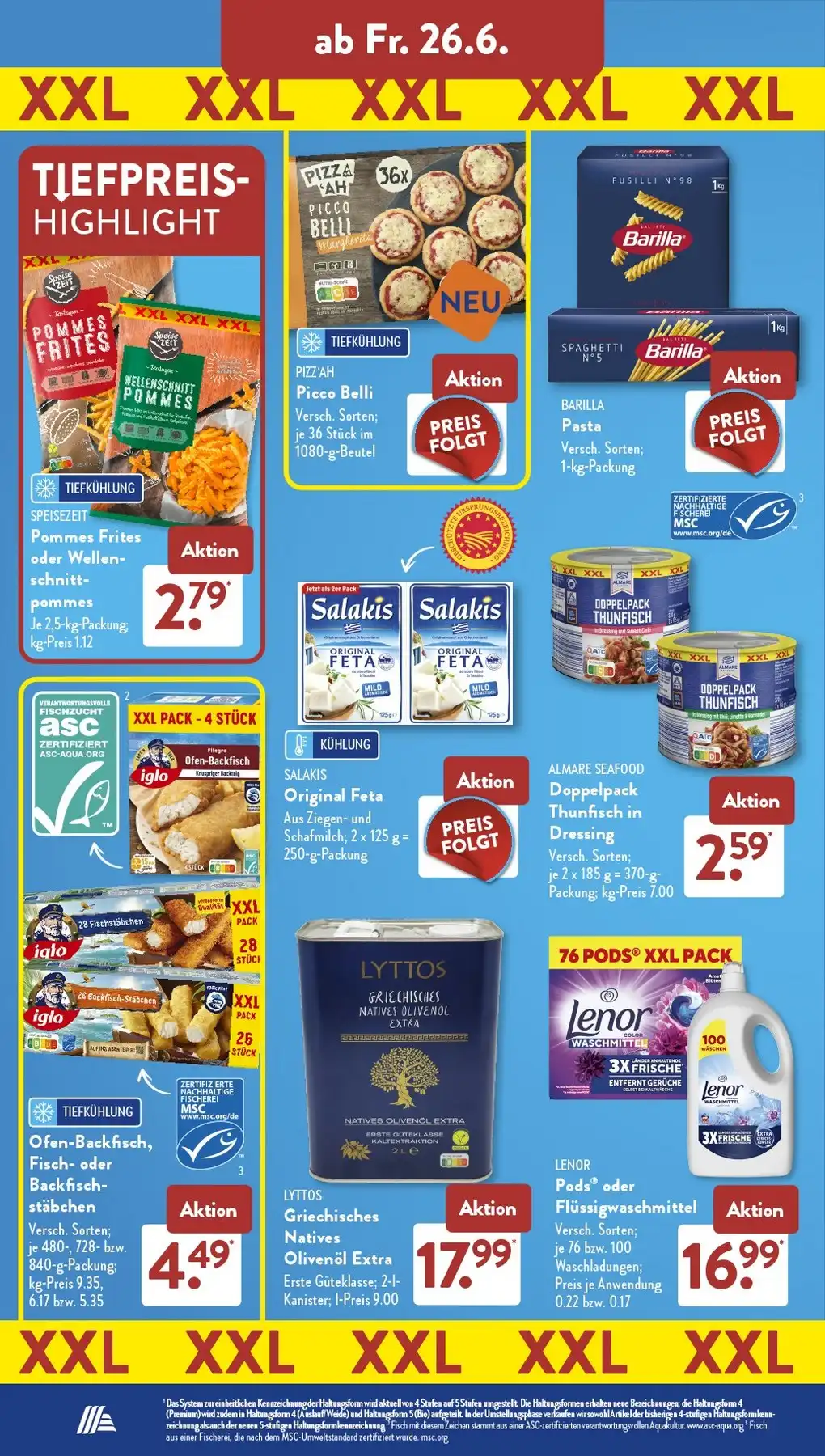 Aldi Süd Prospekt Ab 29.06.2026 Bis 04.07.2026 - Bild 1 Ab 22.06.2026