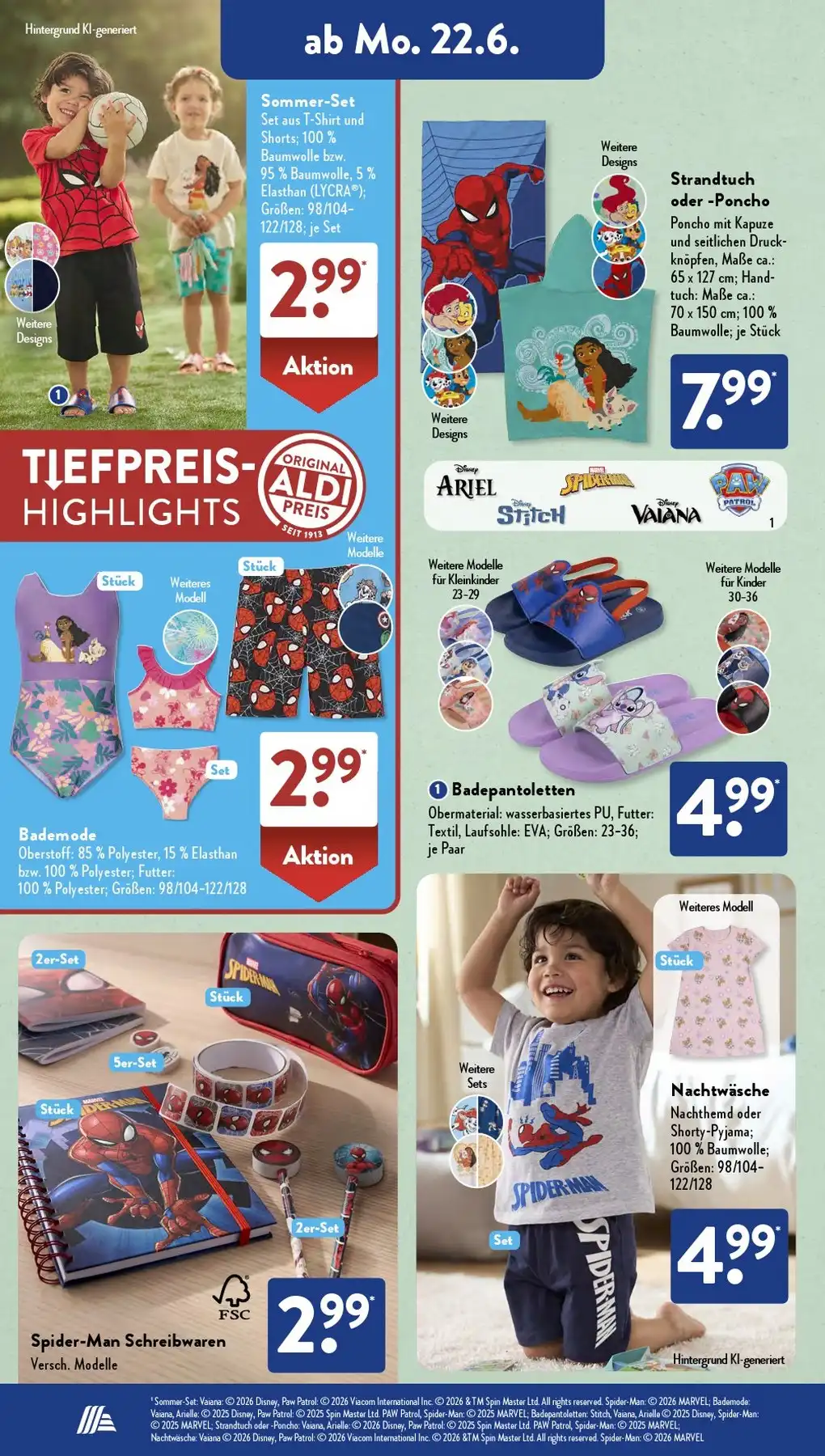 Aldi Süd Prospekt Ab 29.06.2026 Bis 04.07.2026 - Bild 1 Ab 22.06.2026