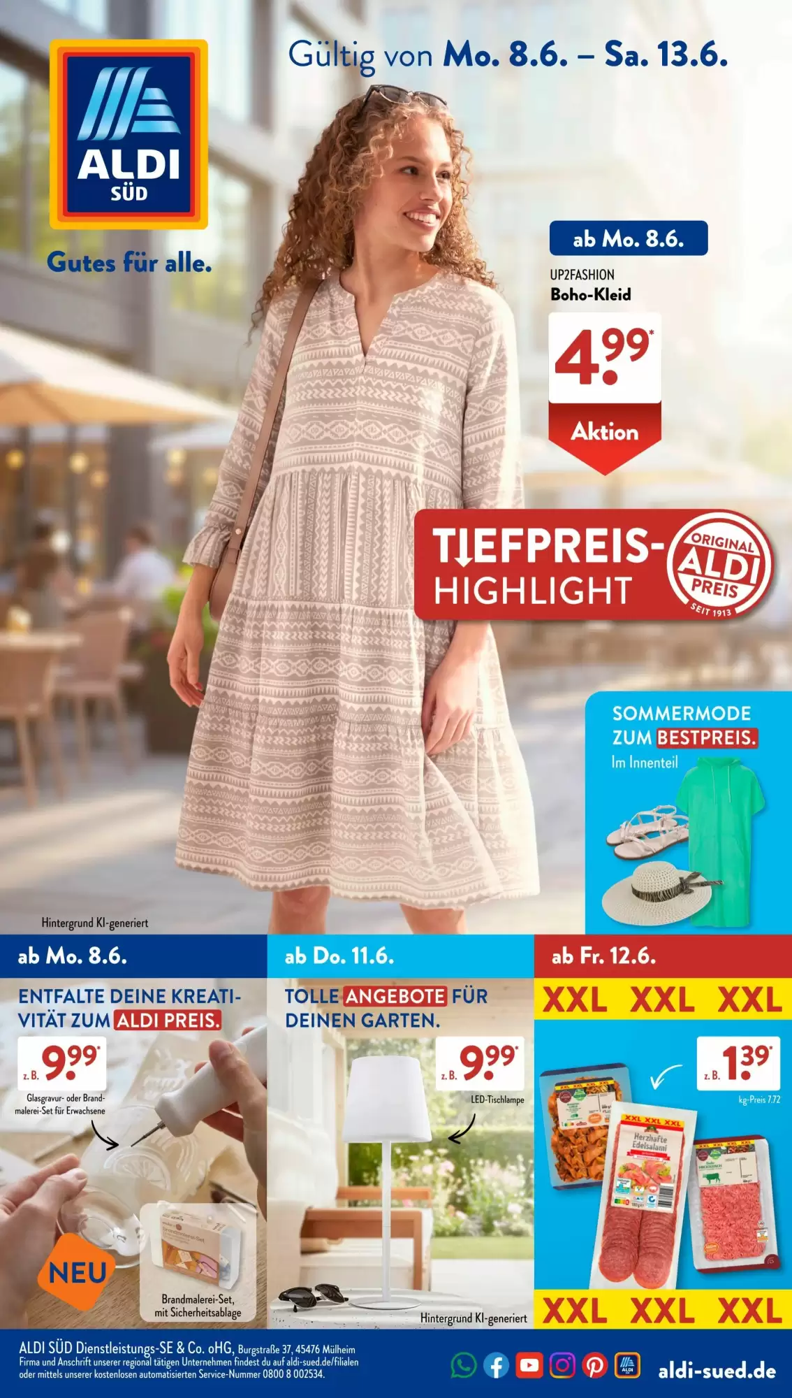 Aldi Süd Prospekt Ab 29.06.2026 Bis 04.07.2026 - Bild 1 Ab 08.06.2026