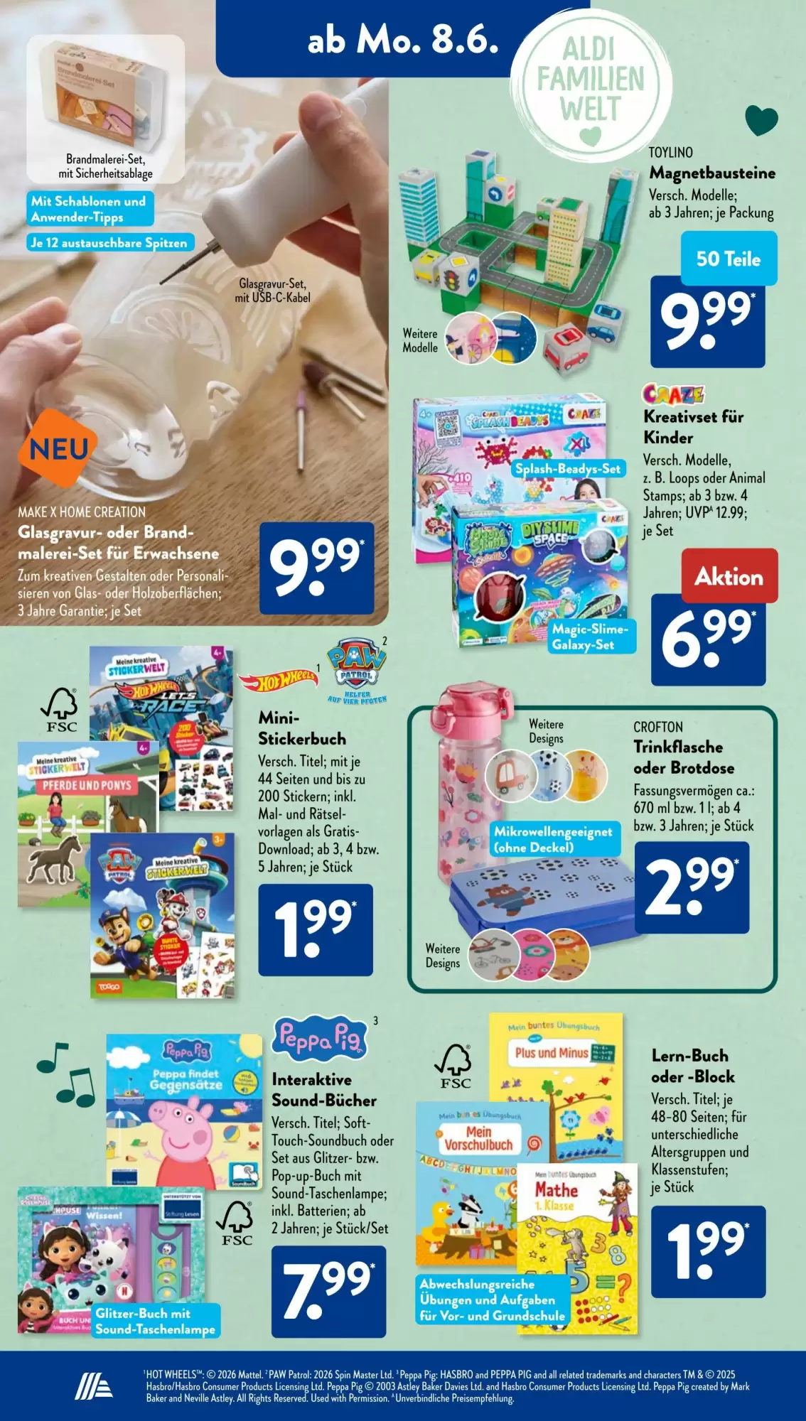 Aldi Süd Prospekt Ab 29.06.2026 Bis 04.07.2026 - Bild 1 Ab 08.06.2026