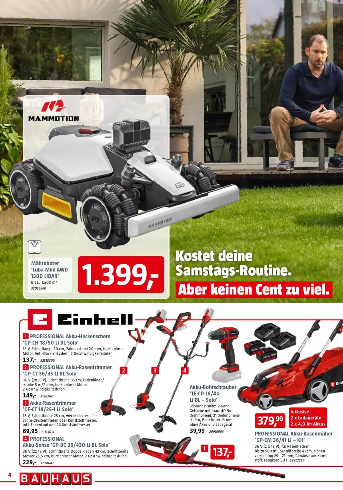 Bauhaus Weihnachten Prospekt Angebote - Seite