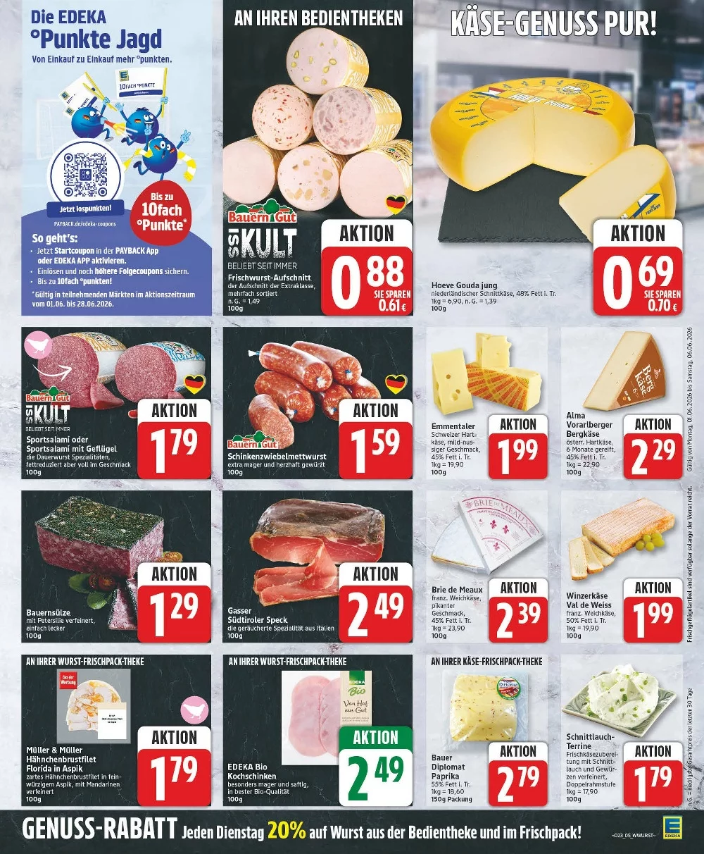 Edeka Prospekt Ab 08.06.2026 Bis 13.06.2026 Nächste Woche - Bild 1 Ab 01.06.2026