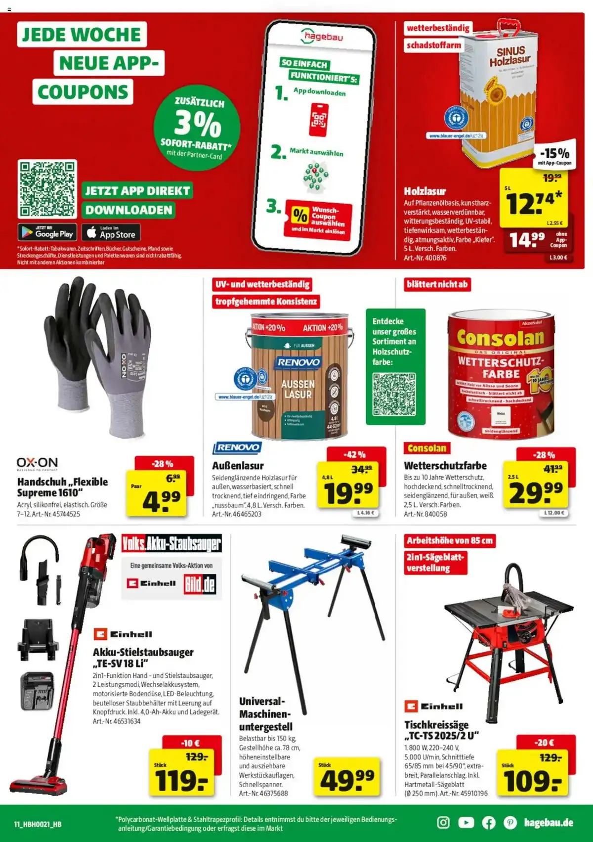 Hagebau Weihnachten Prospekt Angebote - Seite