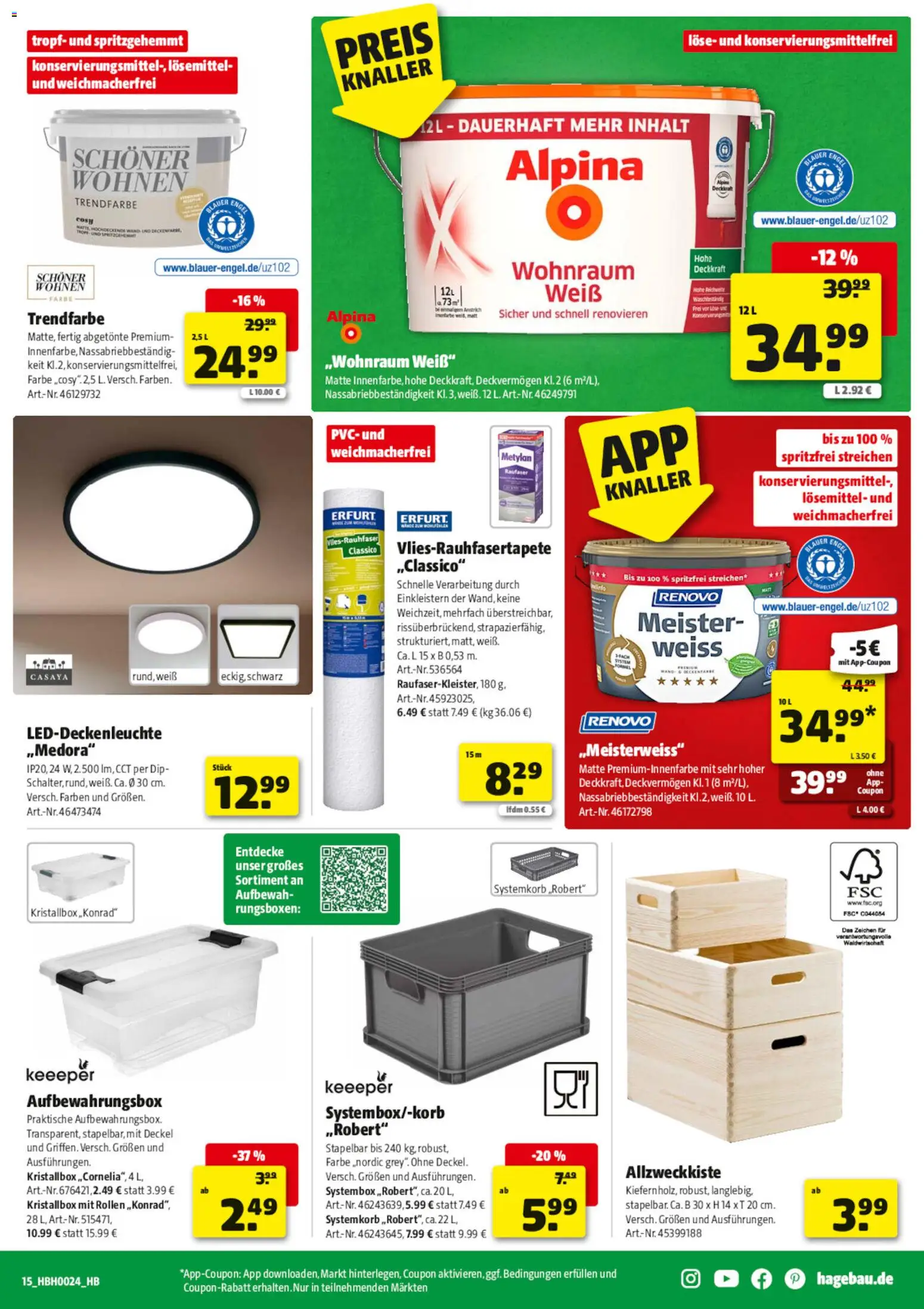 Hagebau Weihnachten Prospekt Angebote - Seite