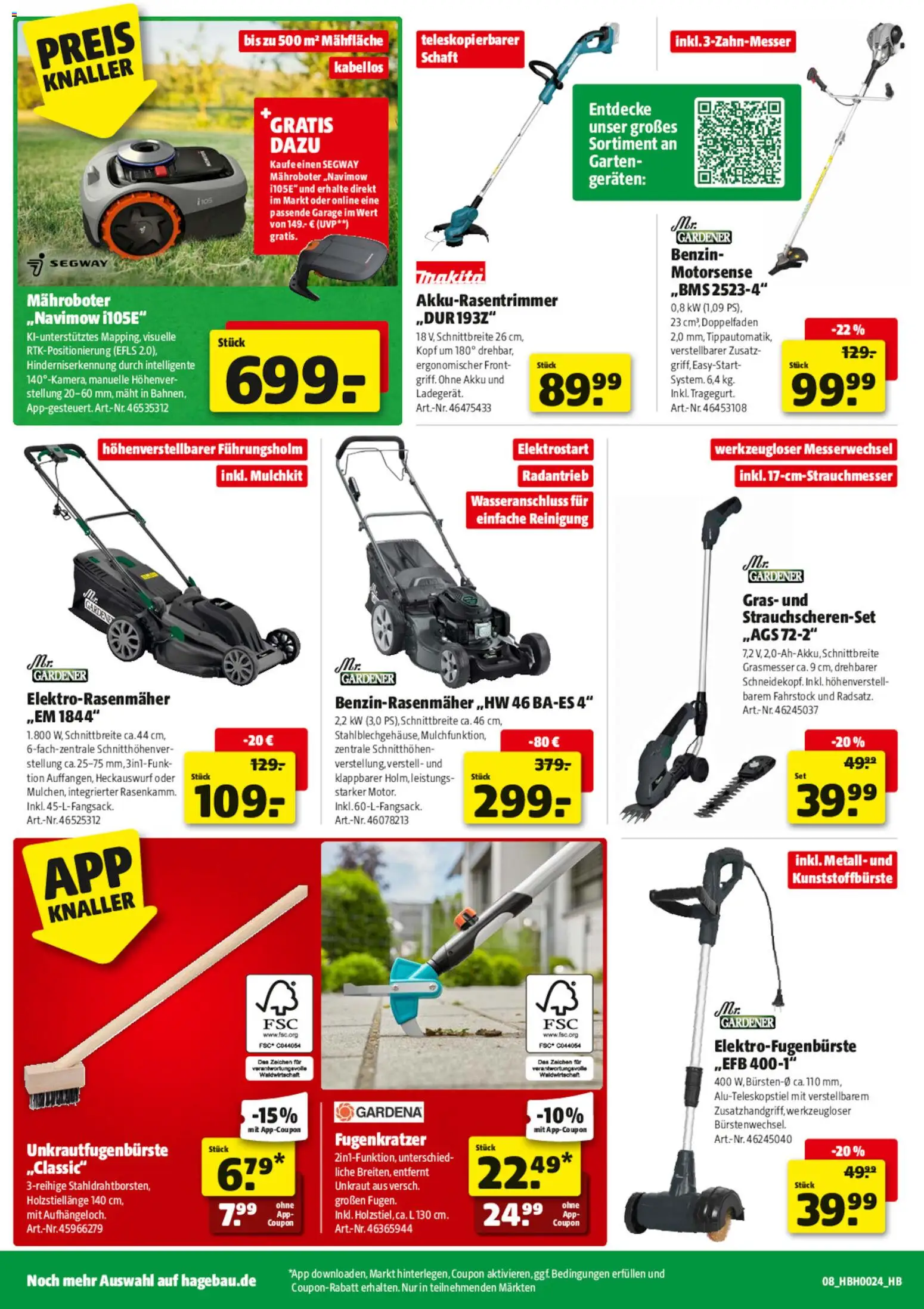 Hagebaumarkt Black Friday Prospekt Angebote - Seite