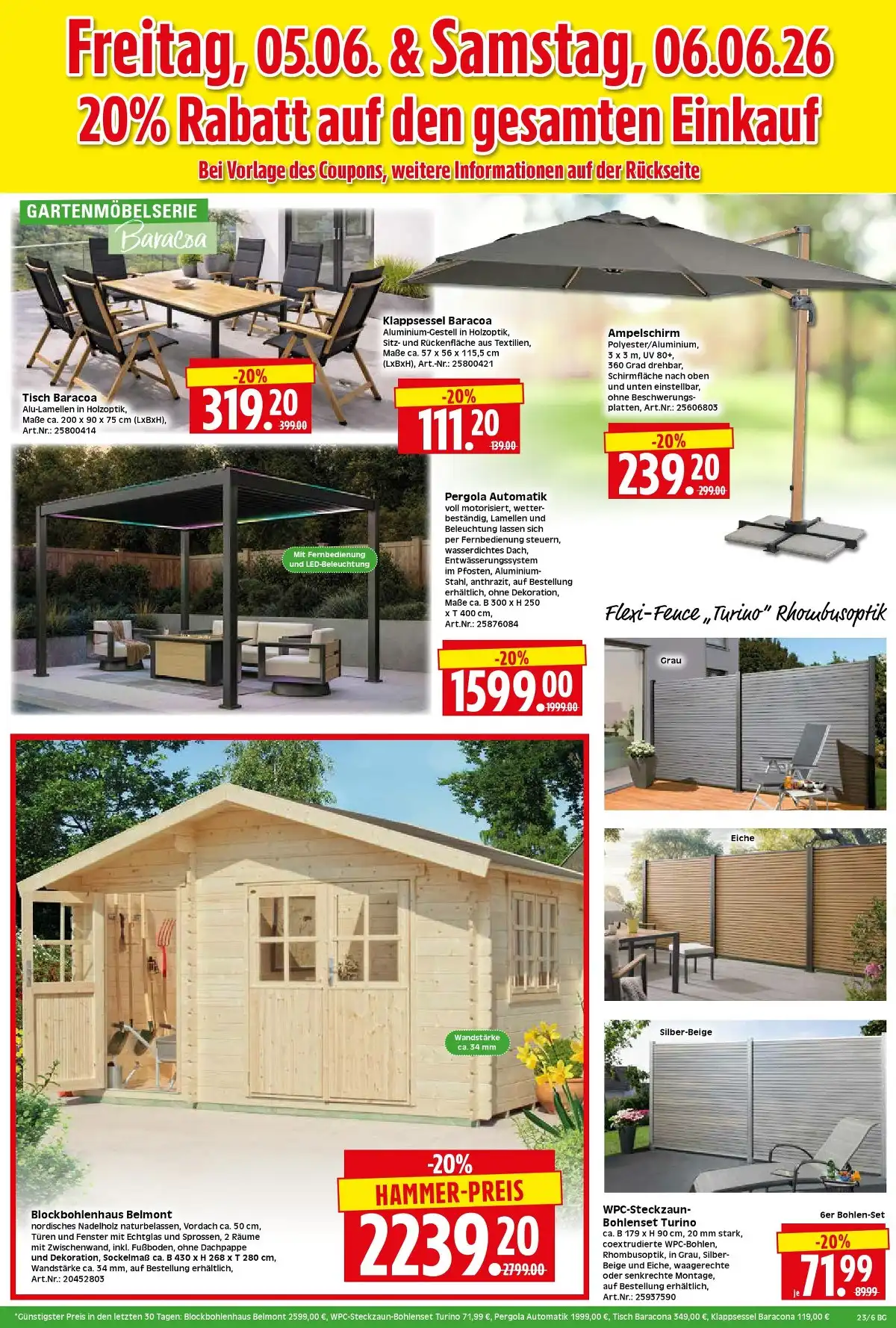 Baumarkt Ab 01.06