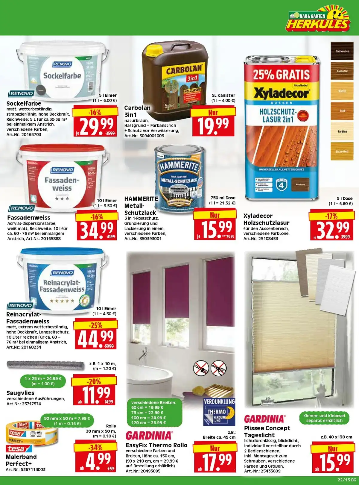 Baumarkt Ab 26.05
