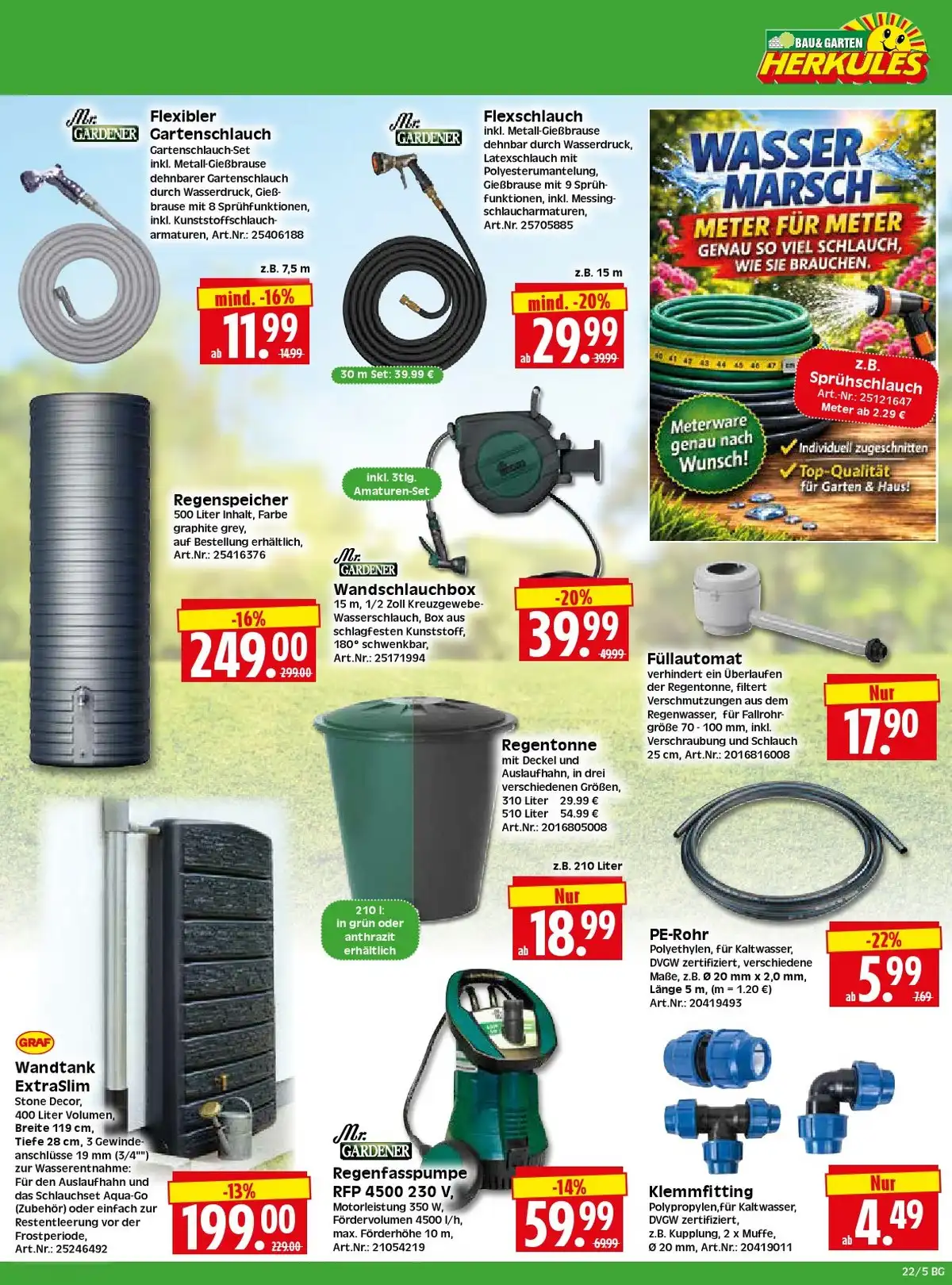 Herkules Prospekt Ab 01.06.2026 &Amp; 08.06.2026 – Top Angebote - Bild 1 Baumarkt Ab 26.05