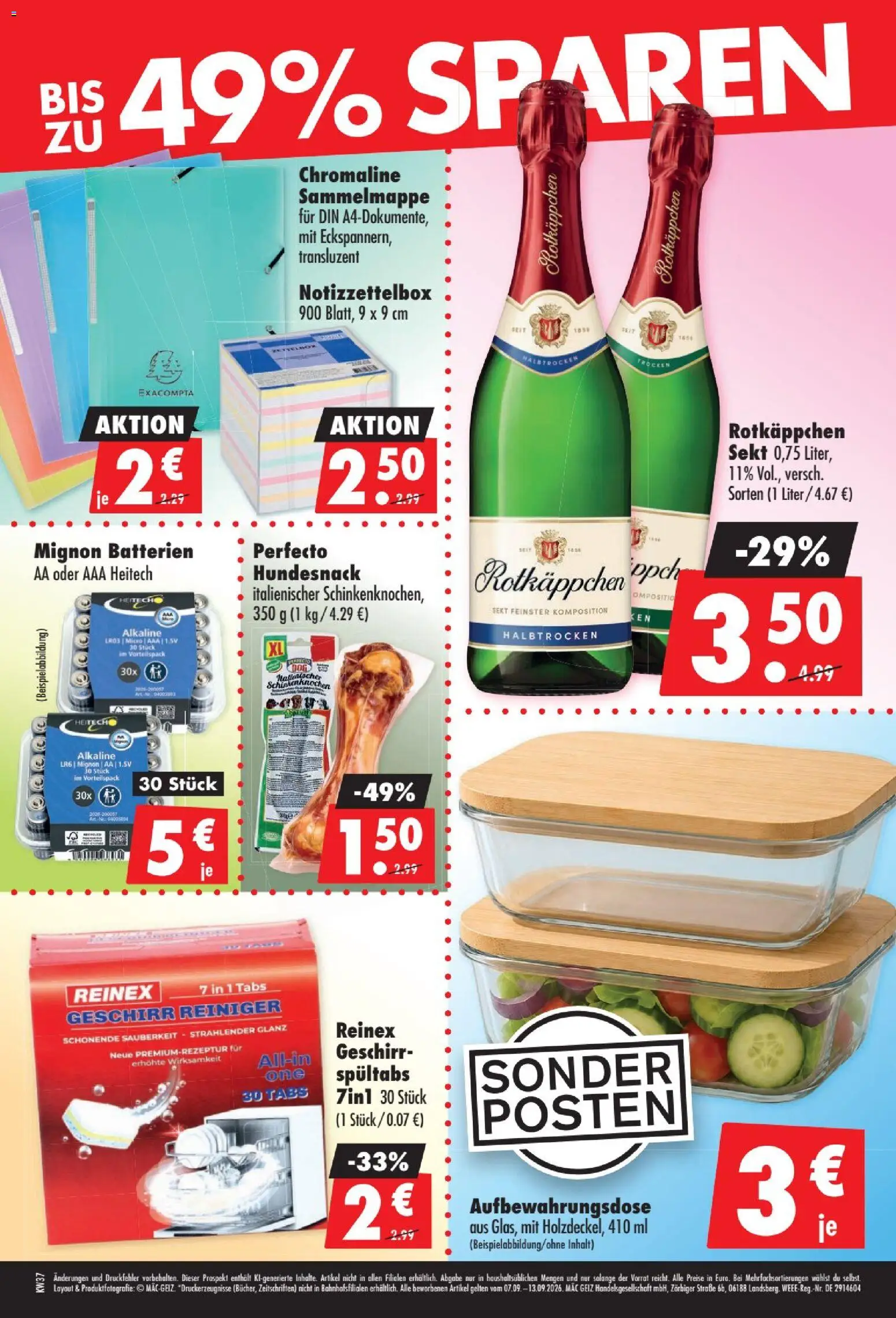 Mäc Geiz Prospekt Gültig Vom 07.09.2026 Bis 13.09.2026 - Bild 2 Ab 07.09.2026