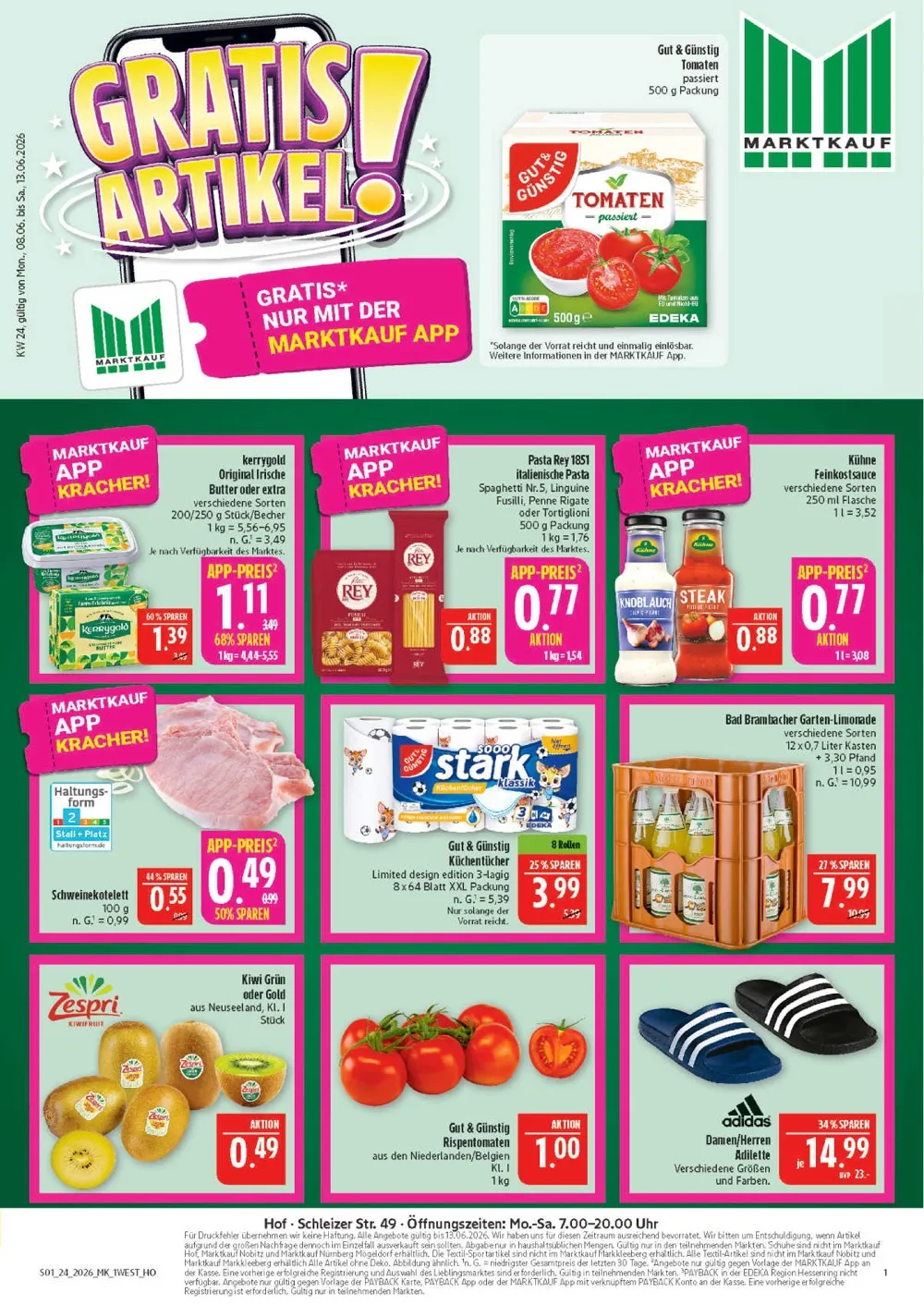 Marktkauf Prospekt Ab 22.06.2026 Bis 27.06.2026 - Bild 1 Ab 08.06.2026