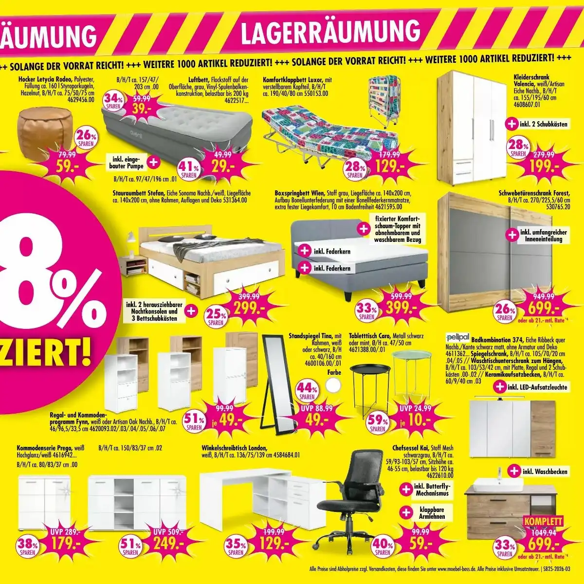 Möbel Boss Weihnachten Prospekt Angebote - Seite