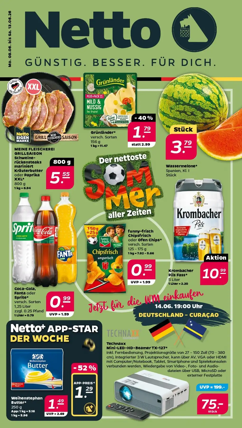 Netto (Scottie) Prospekt ab 08.06 & ab 15.06.2026 nächste woche - Bild 1 ab 08.06.2026