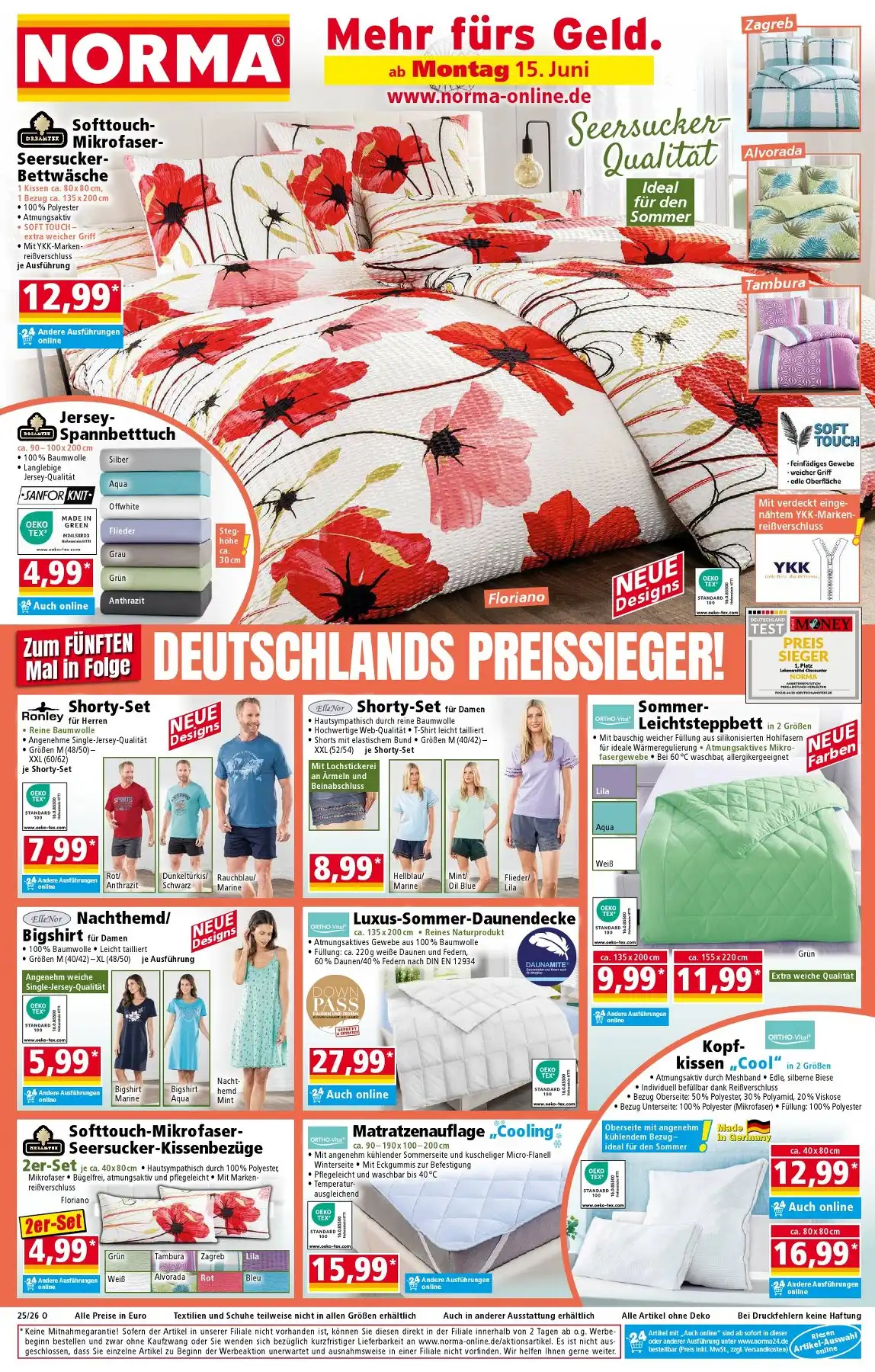 Norma Prospekt Gültig Vom 22.06.2026 Bis 27.06.2026 - Bild 1 Ab 15.06.2026