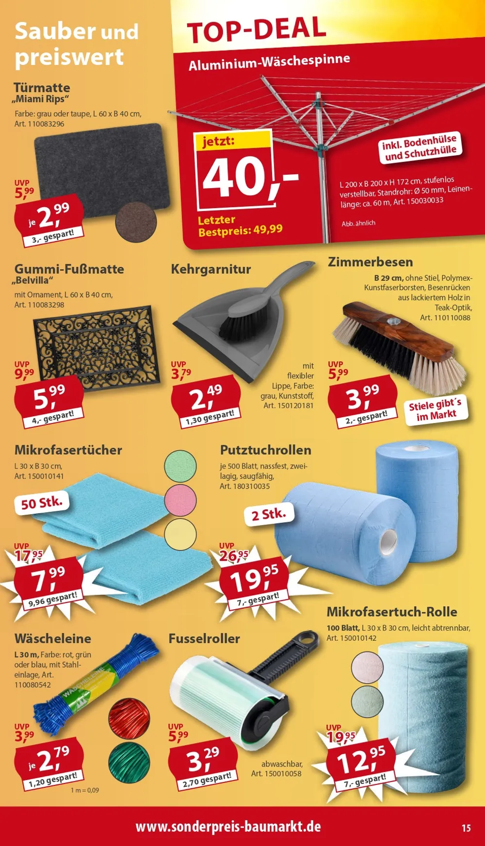 Sonderpreis Baumarkt Prospekt Ab 13.06.2026 Bis 19.06.2026 - Bild 1 Ab 13.06.2026