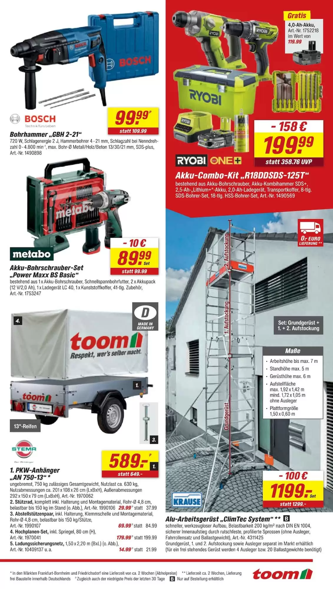 Toom Baumarkt Prospekt Ab 13.06.2026 Bis 19.06.2026 - Bild 1 Ab 13.06.2026