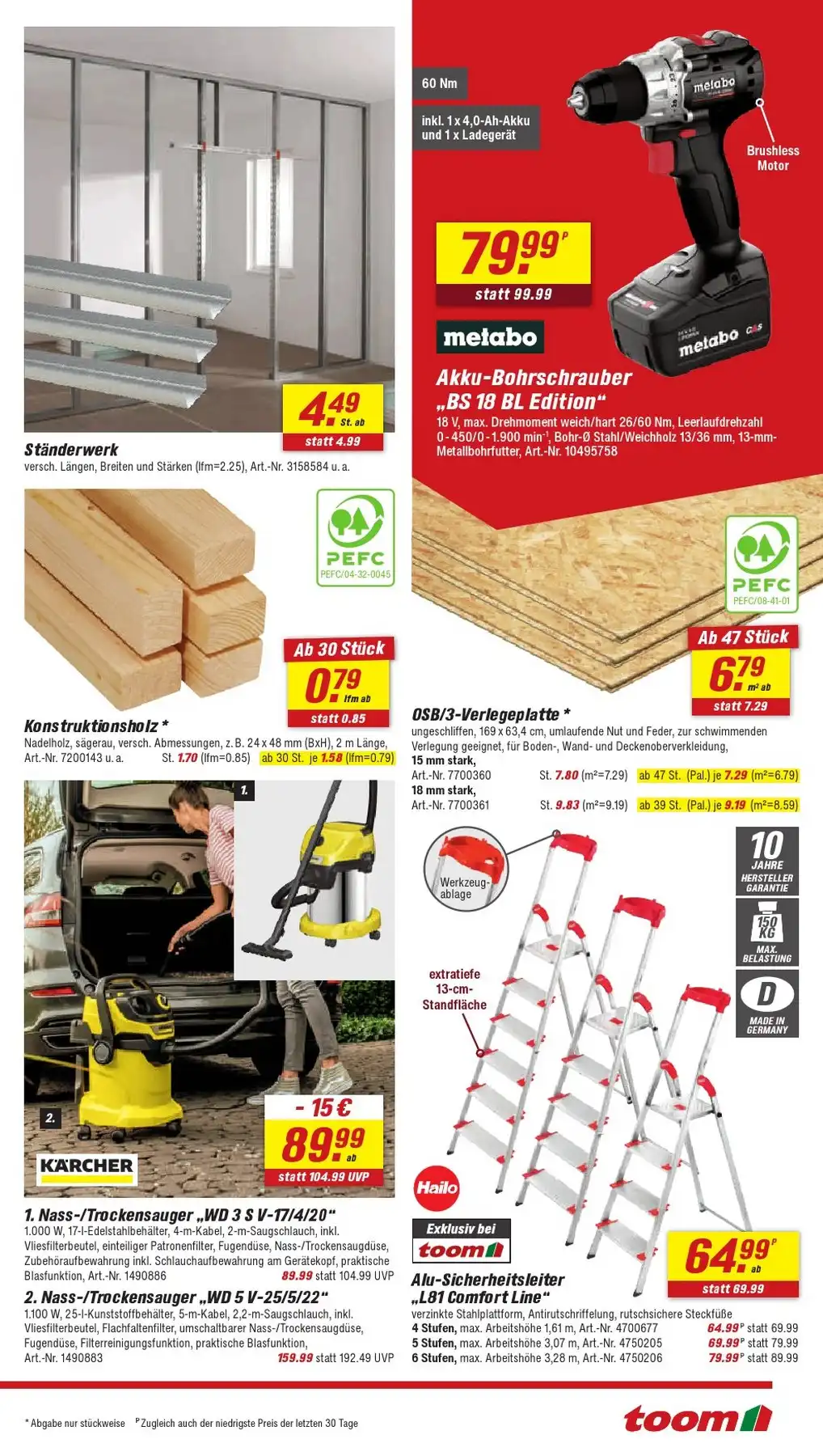 Toom Baumarkt Prospekt ab 13.06 & ab 20.06.2026 nächste woche - Bild 1 ab 06.06.2026
