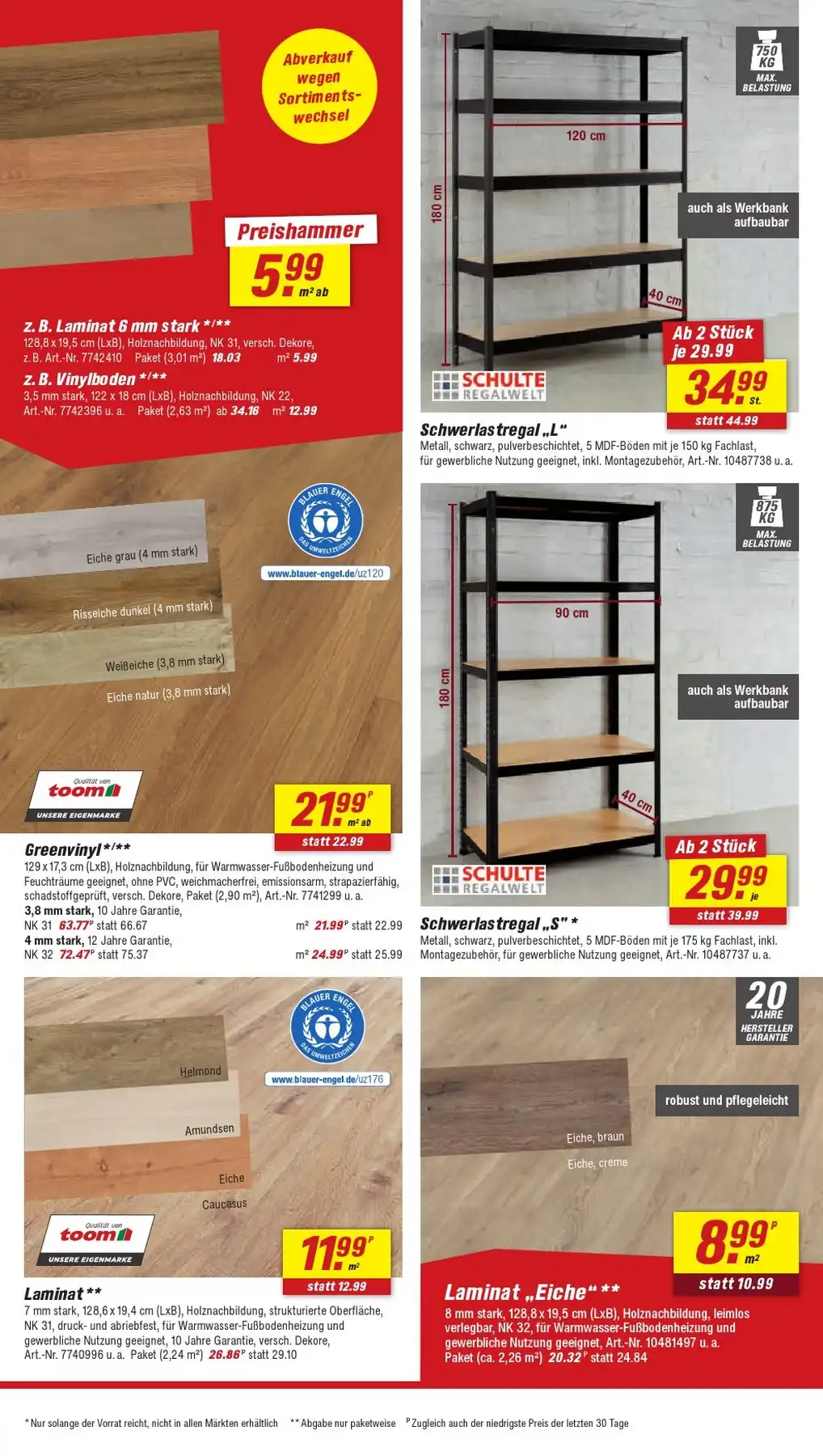 Toom Baumarkt Prospekt ab 13.06 & ab 20.06.2026 nächste woche - Bild 2 ab 06.06.2026