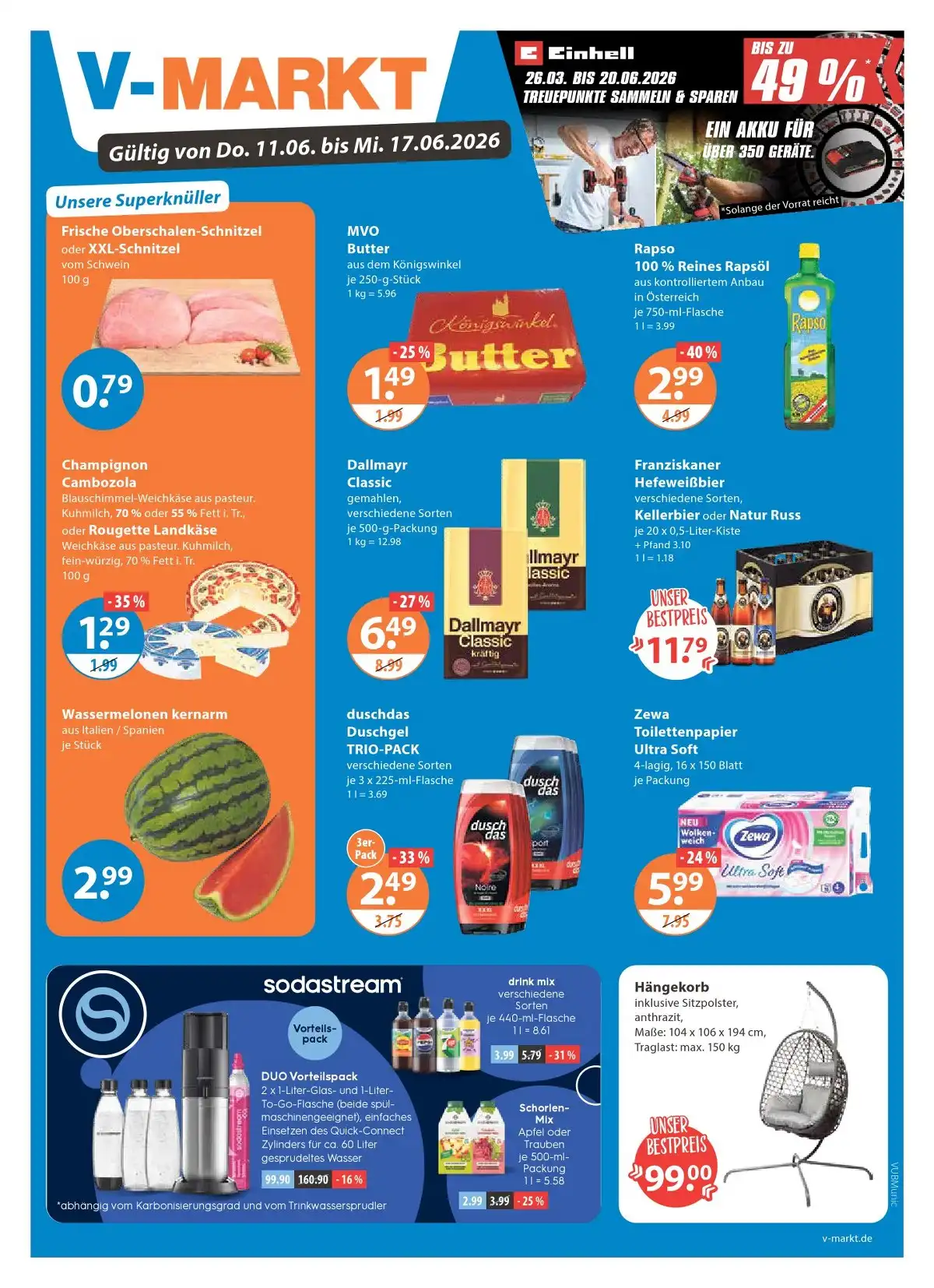 V-Markt Prospekt Gültig Vom 18.06.2026 Bis 24.06.2026 - Bild 1 Ab 11.06.2026