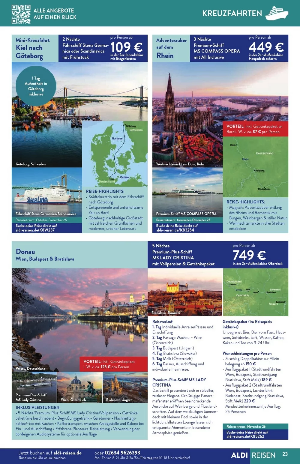Aldi Nord Prospekt Gültig Vom 27.07.2026 Bis 01.08.2026 - Bild 4 Reisen Juli