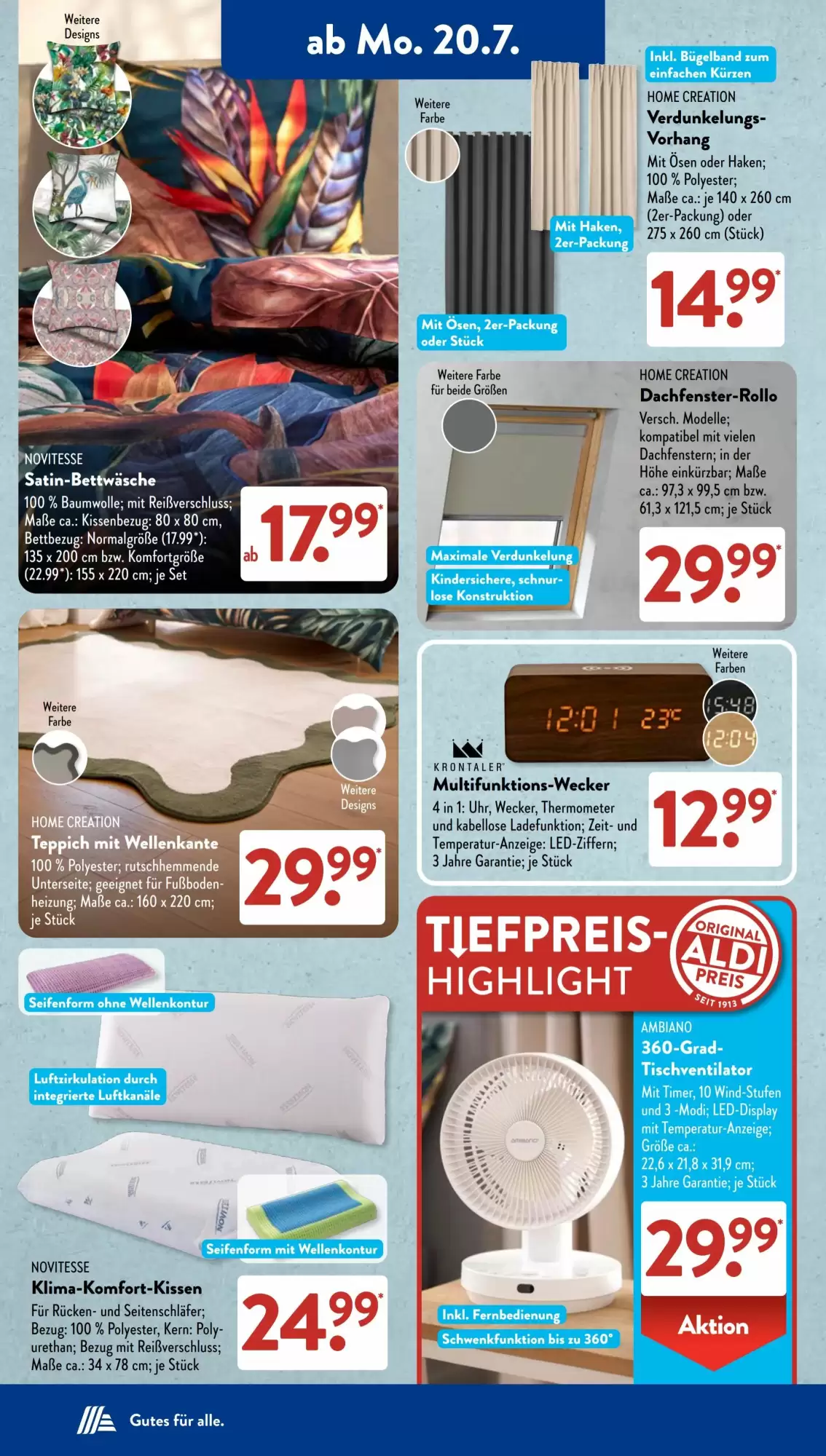 Aldi Süd Prospekt Gültig Vom 20.07.2026 Bis 25.07.2026 - Bild 1 Ab 20.07.2026