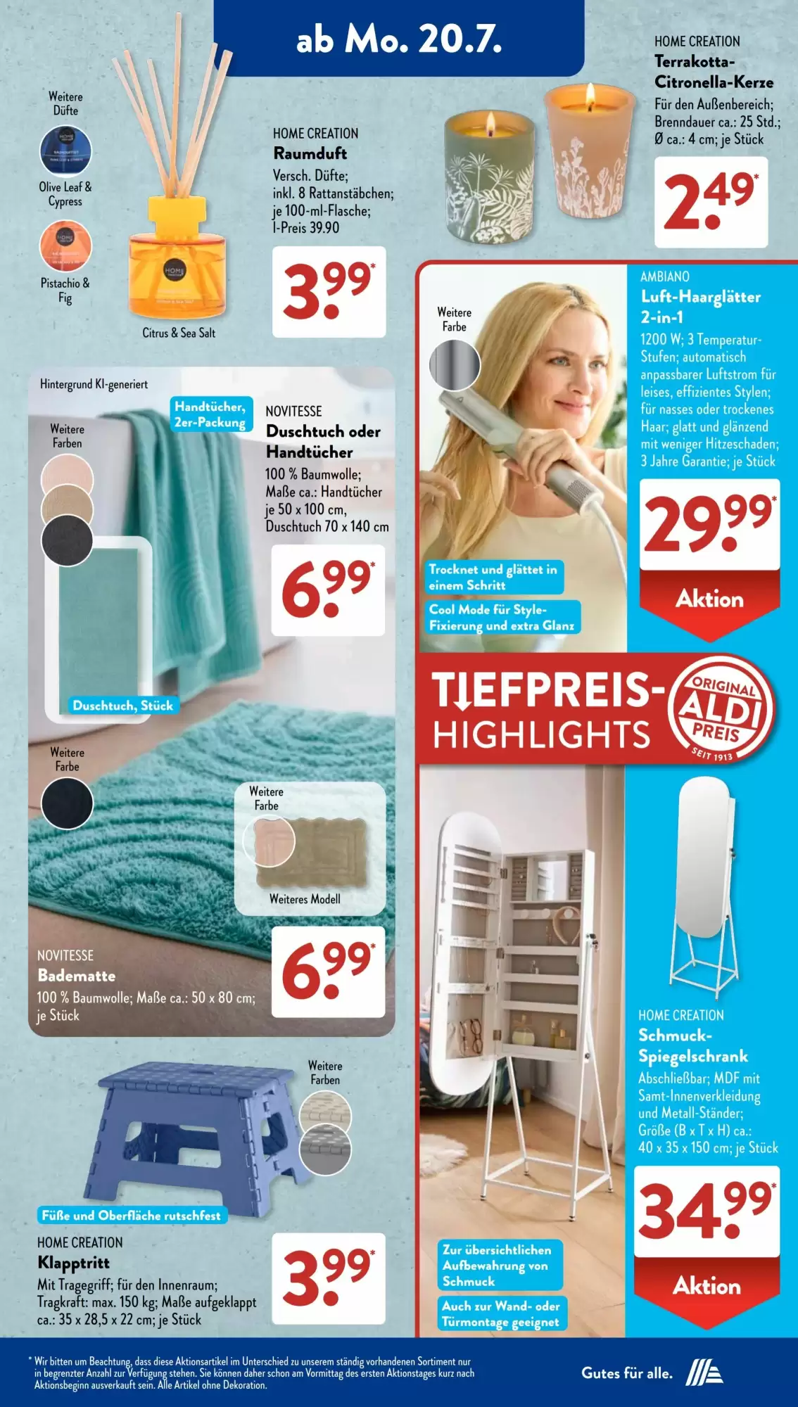 Aldi Süd Prospekt Gültig Vom 20.07.2026 Bis 25.07.2026 - Bild 2 Ab 20.07.2026