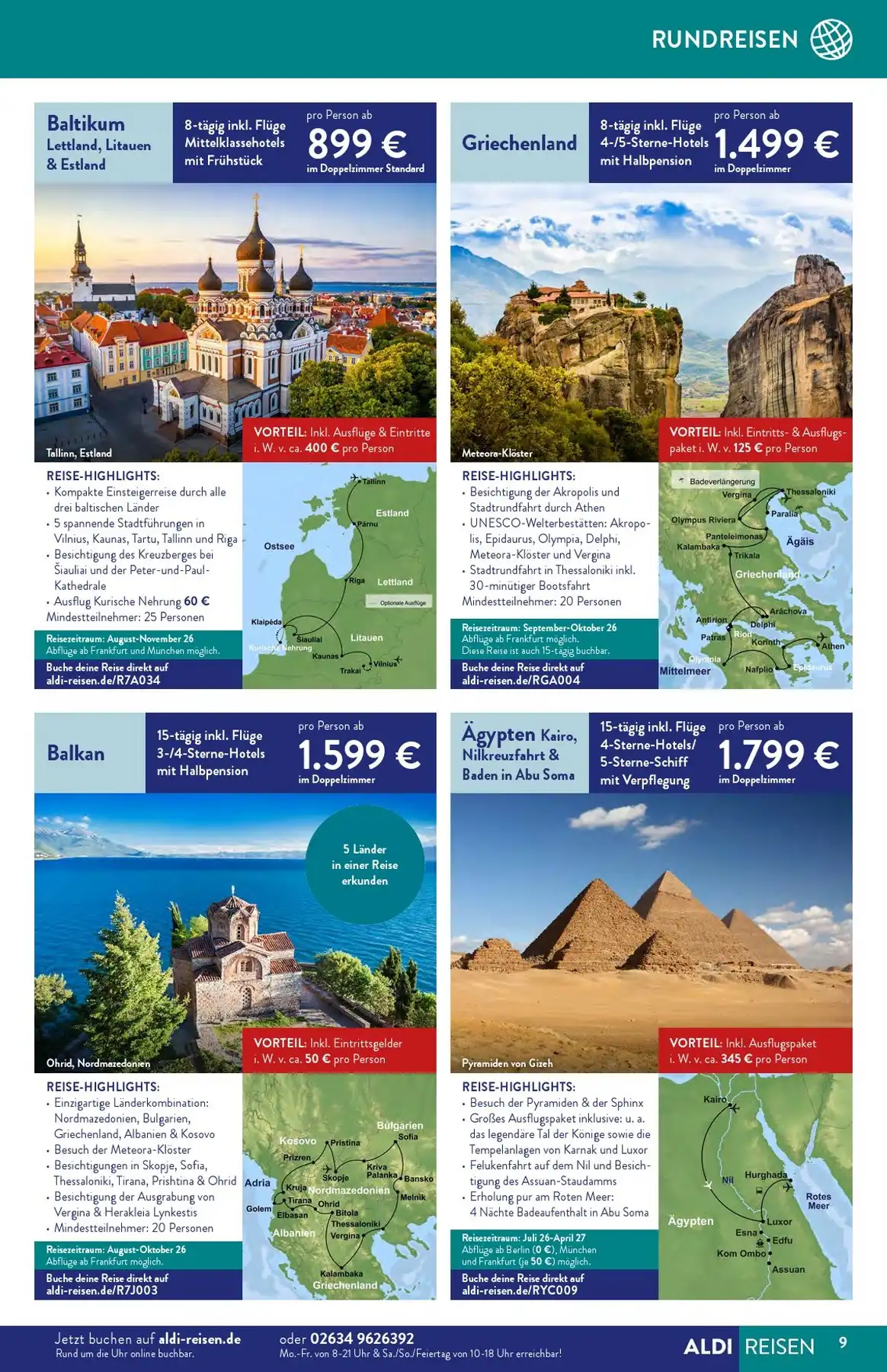 Aldi Süd Prospekt Ab 29.06.2026 Bis 04.07.2026 - Bild 3 Reisen Juni