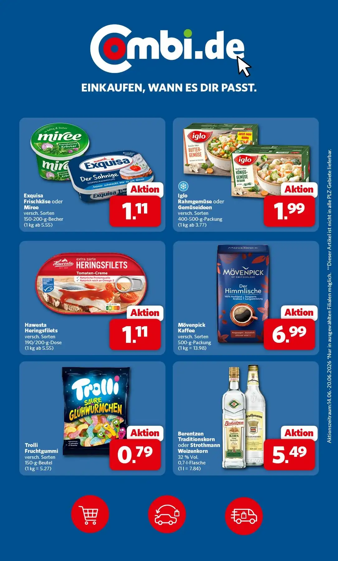 Combi Prospekt Ab 15.06.2026 Bis 20.06.2026 - Bild 1 Ab 15.06.2026
