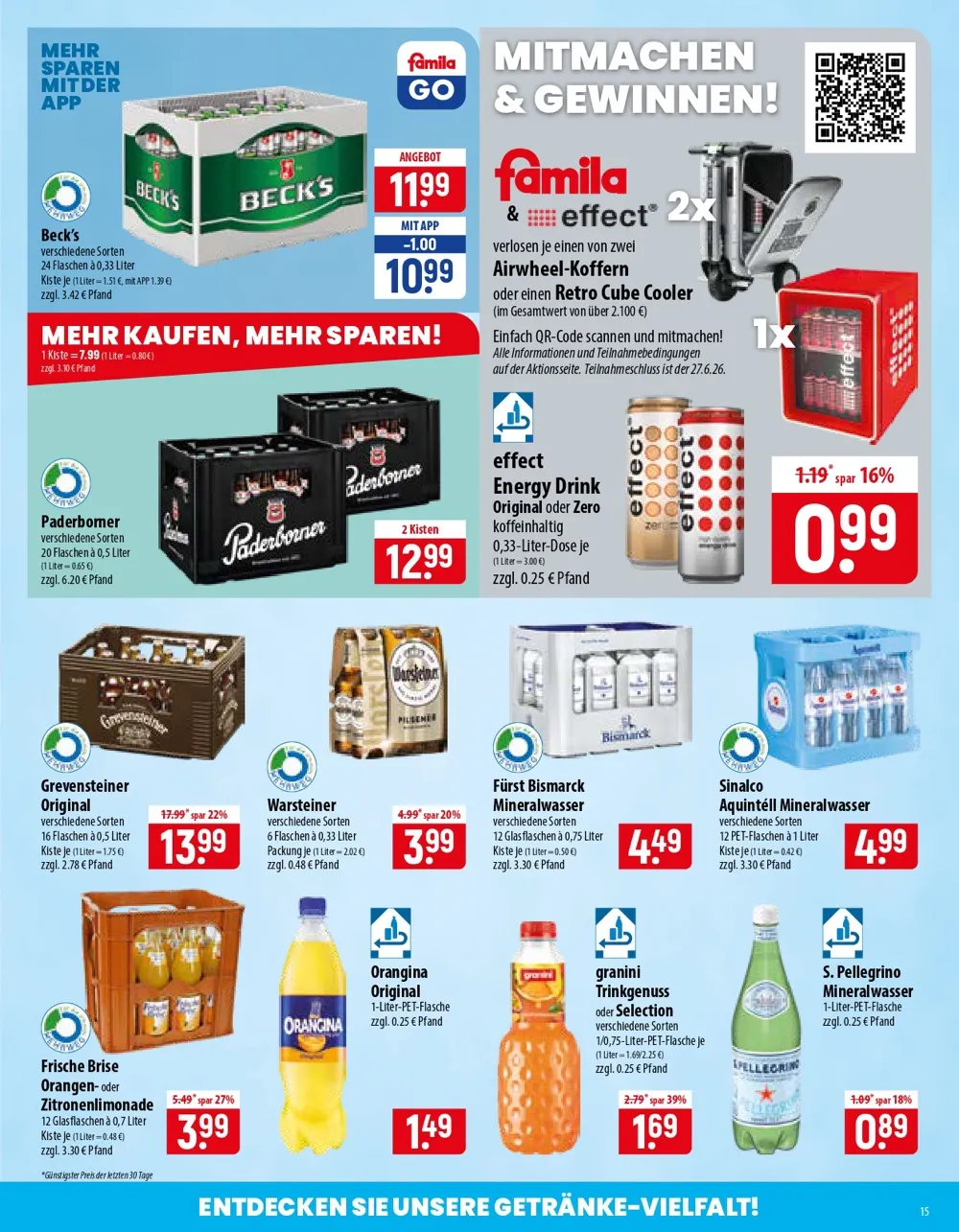 Famila Prospekt Ab 15.06.2026 Bis 20.06.2026 - Bild 1 Ab 15.06.2026