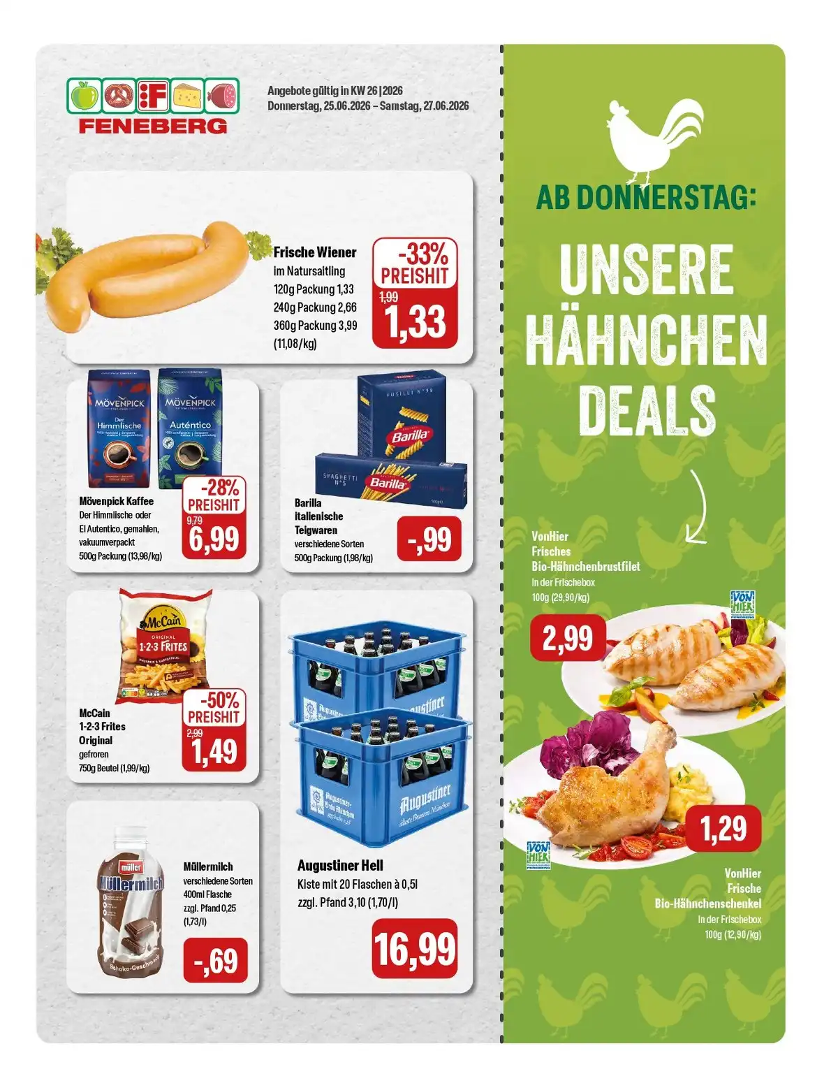 Feneberg Prospekt Gültig Vom 02.07.2026 Bis 04.07.2026 Nächste Woche - Bild 1 Ab 25.06.2026