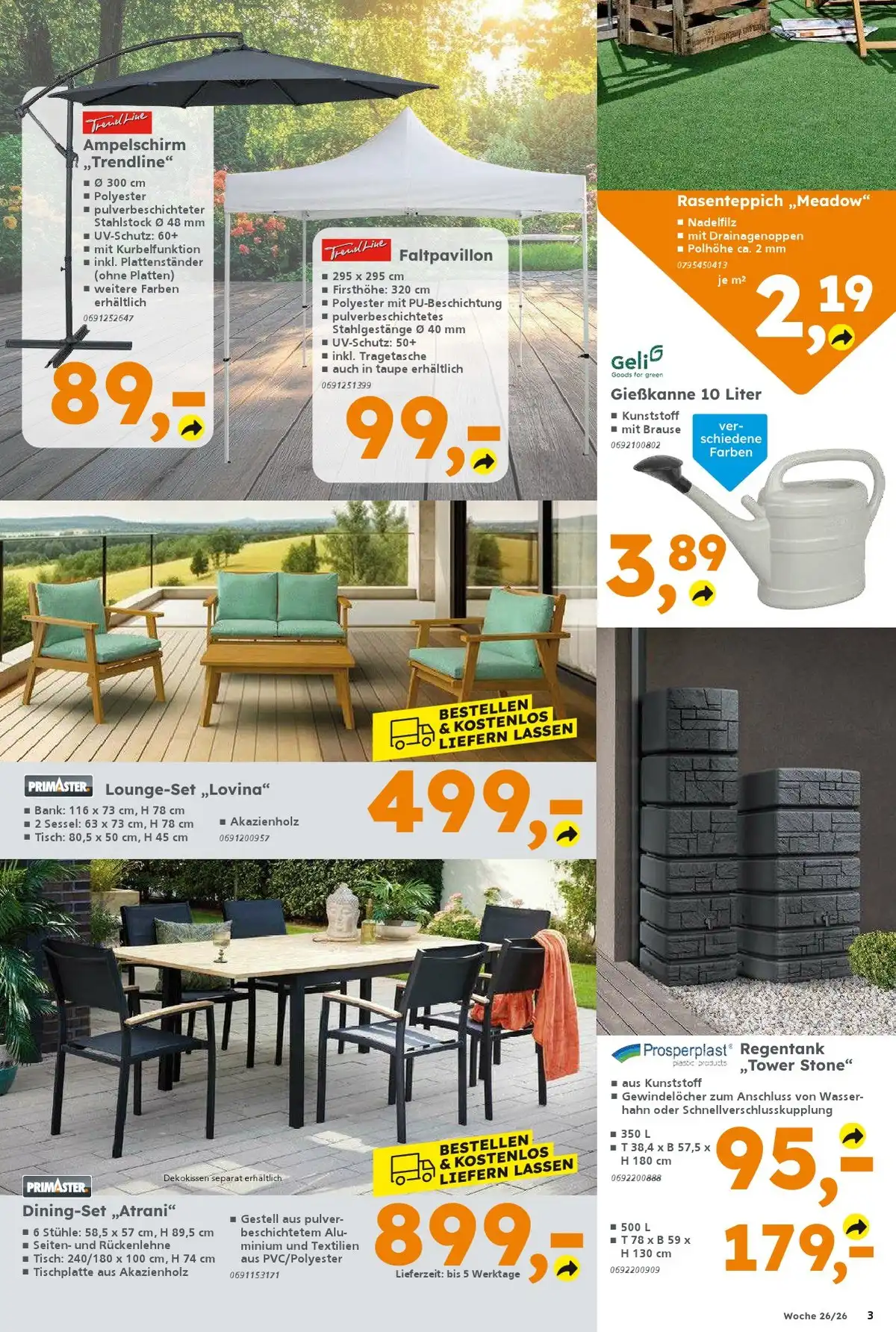 Globus Prospekt Vom 29.06.2026 Bis 04.07.2026 - Bild 1 Baumarkt Ab 22.06.2026