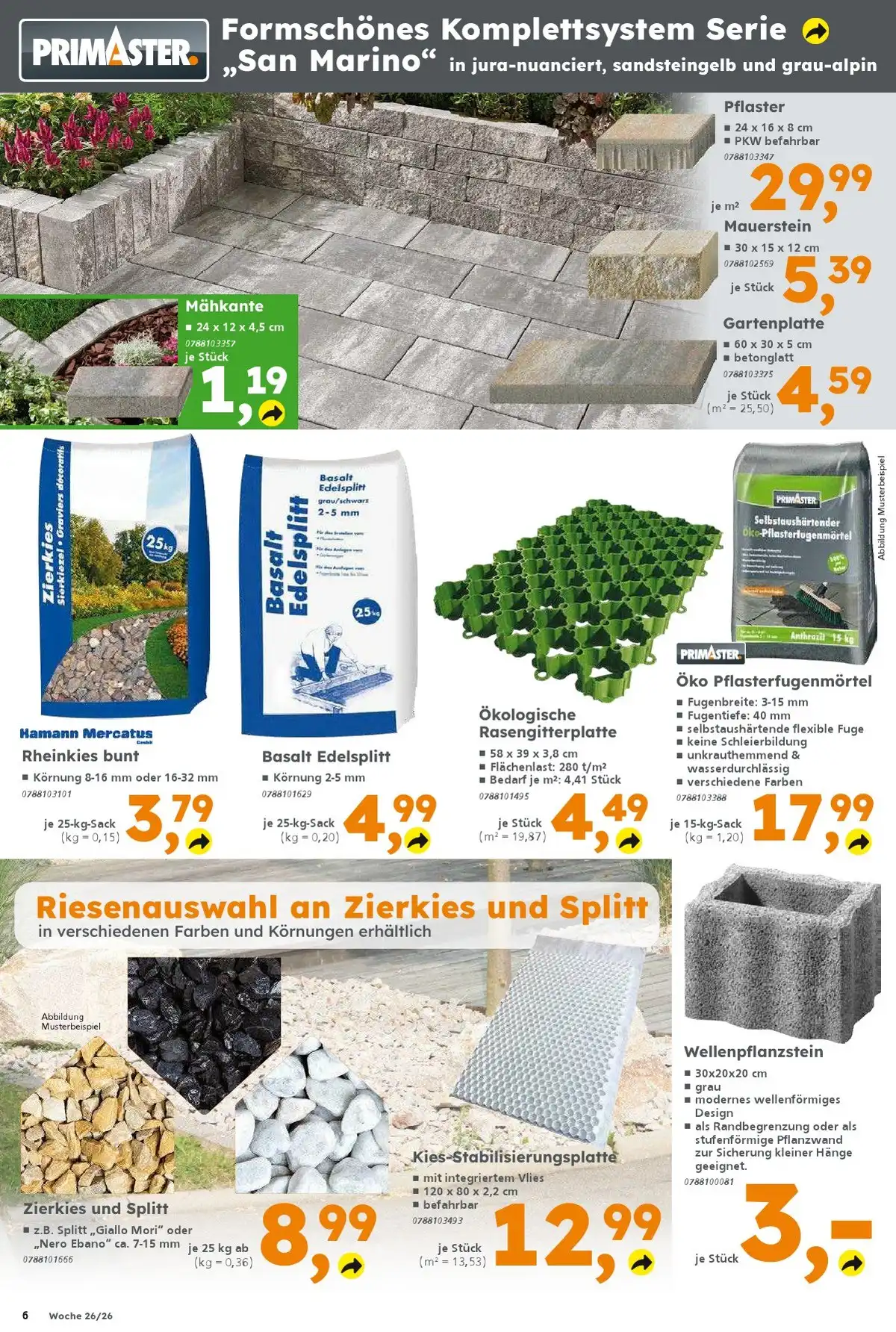 Baumarkt Ab 22.06.2026