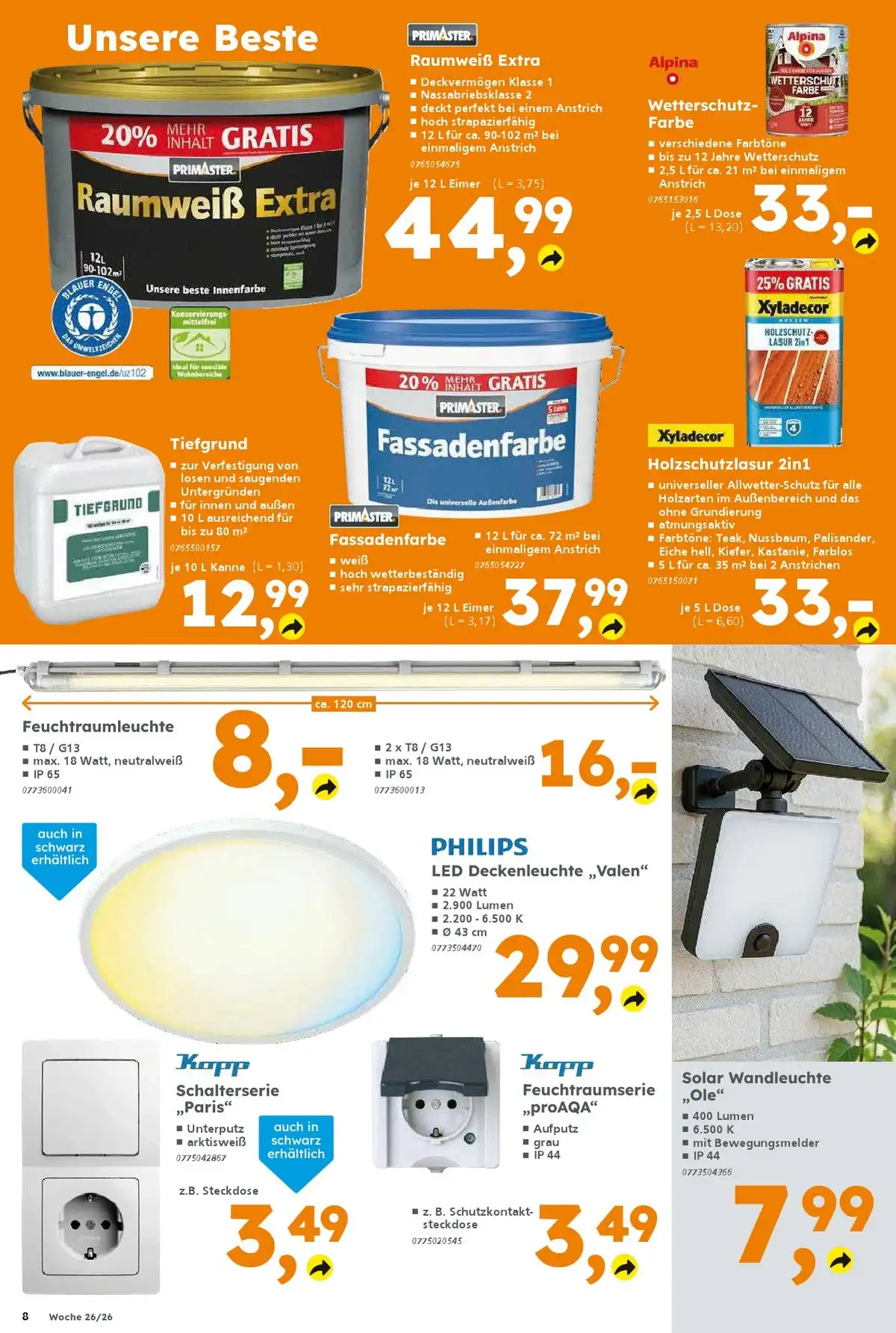 Baumarkt Ab 22.06.2026