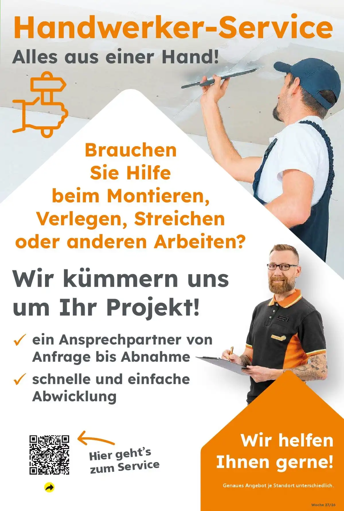 Globus Prospekt Vom 29.06.2026 Bis 04.07.2026 - Bild 1 Baumarkt Ab 29.06