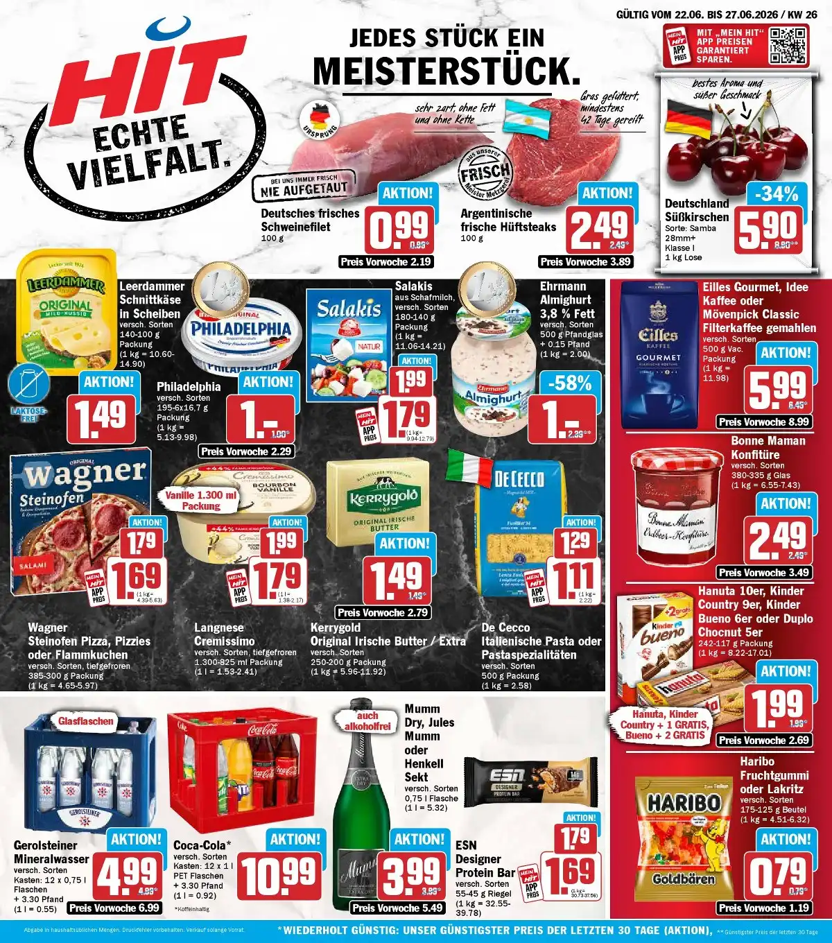 Hit Prospekt Vom 22.06.2026 Bis 27.06.2026 - Bild 1 Ab 22.06.2026