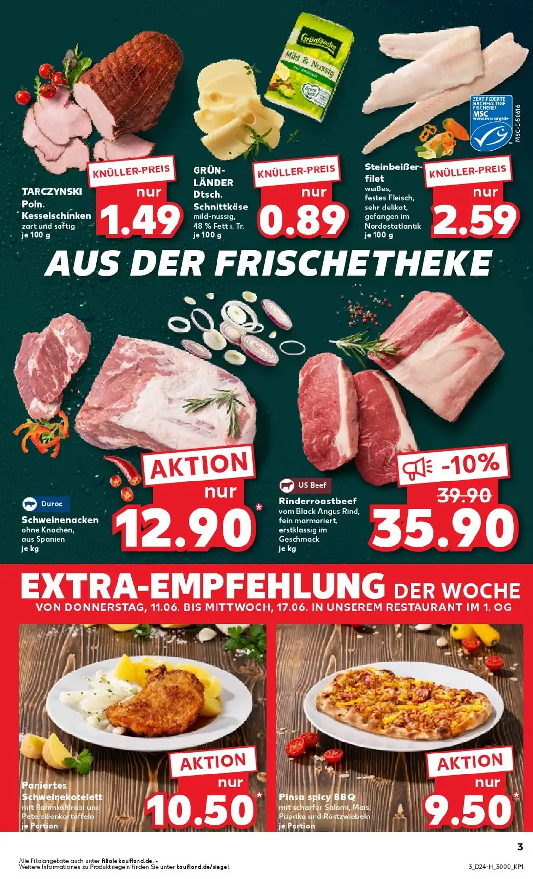 Kaufland Prospekt 18.06.2026 Bis 24.06.2026 - Bild 1 Extra Ab 11.06
