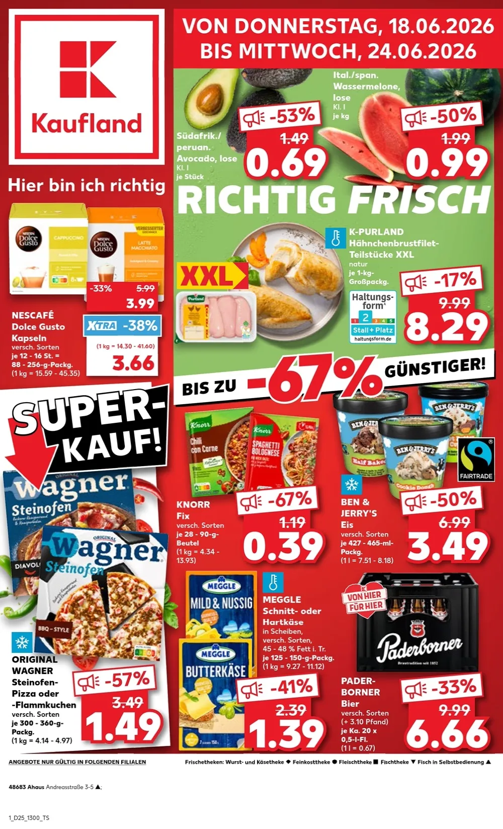 Kaufland Prospekt 18.06.2026 Bis 24.06.2026 - Bild 1 Ab 18.06.2026