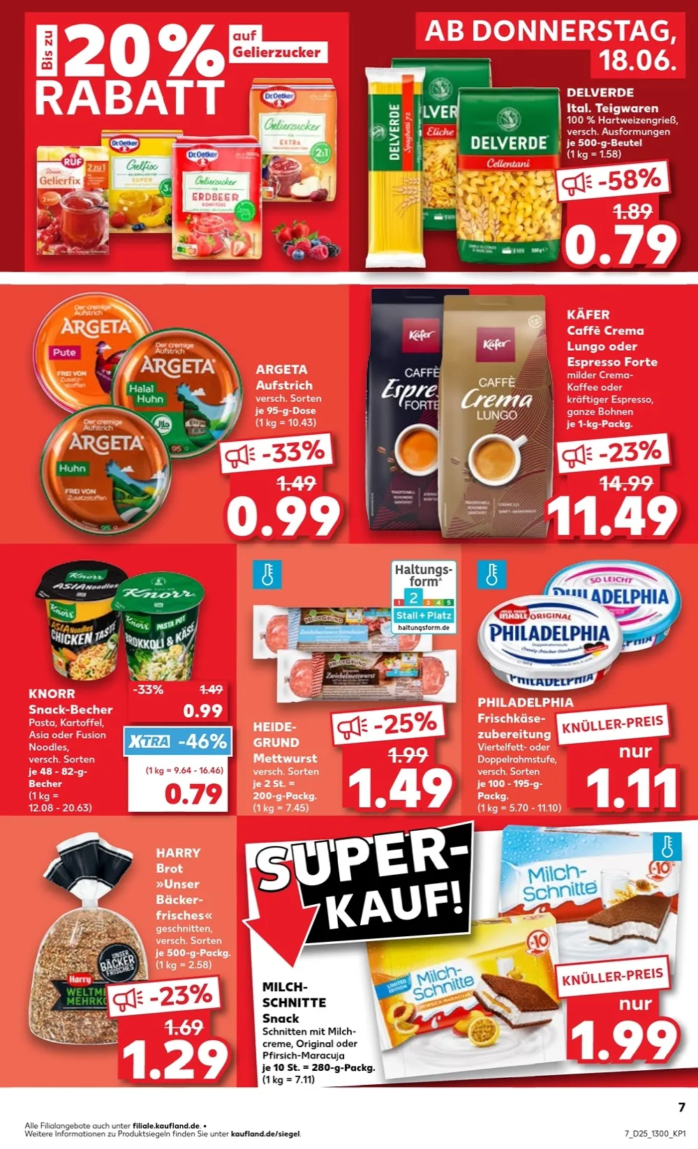 Kaufland Prospekt 18.06.2026 Bis 24.06.2026 - Bild 1 Ab 18.06.2026