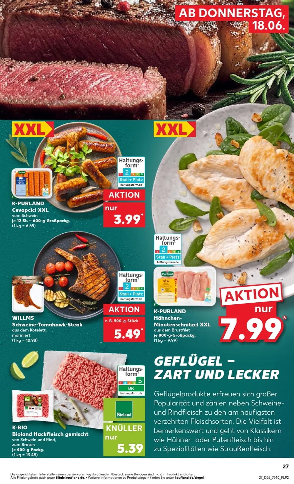 Kaufland Prospekt 18.06.2026 Bis 24.06.2026 - Bild 1 Ab 18.06.2026