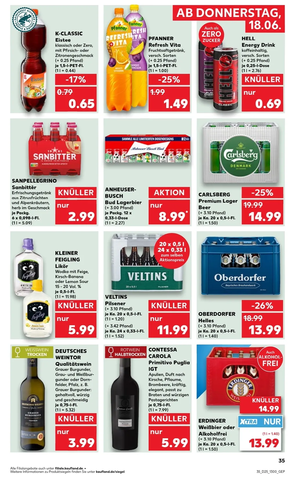 Kaufland Prospekt 18.06.2026 Bis 24.06.2026 - Bild 1 Ab 18.06.2026