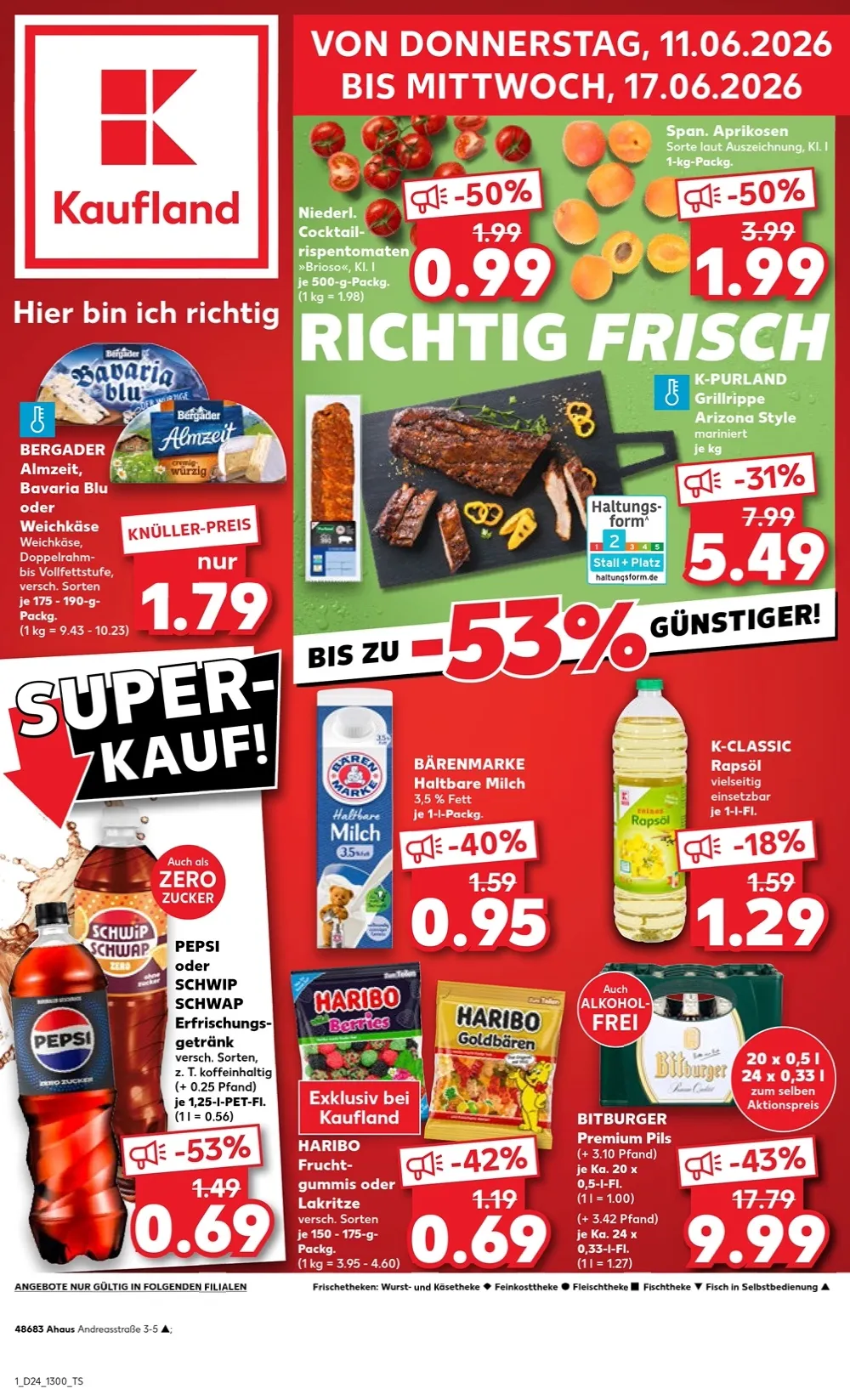 Kaufland Prospekt 18.06.2026 Bis 24.06.2026 - Bild 1 Ab 11.06