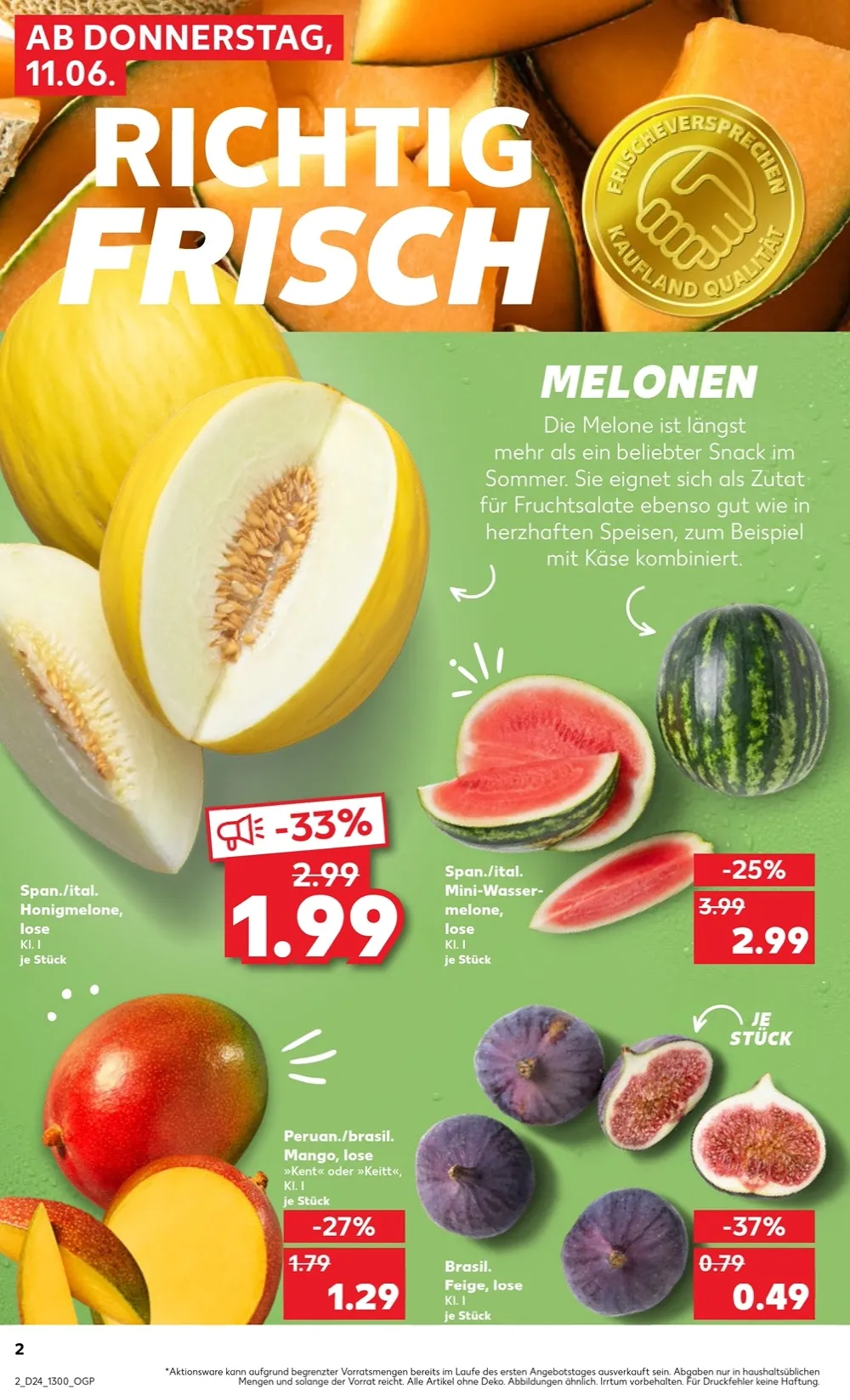 Kaufland Prospekt 18.06.2026 Bis 24.06.2026 - Bild 2 Ab 11.06