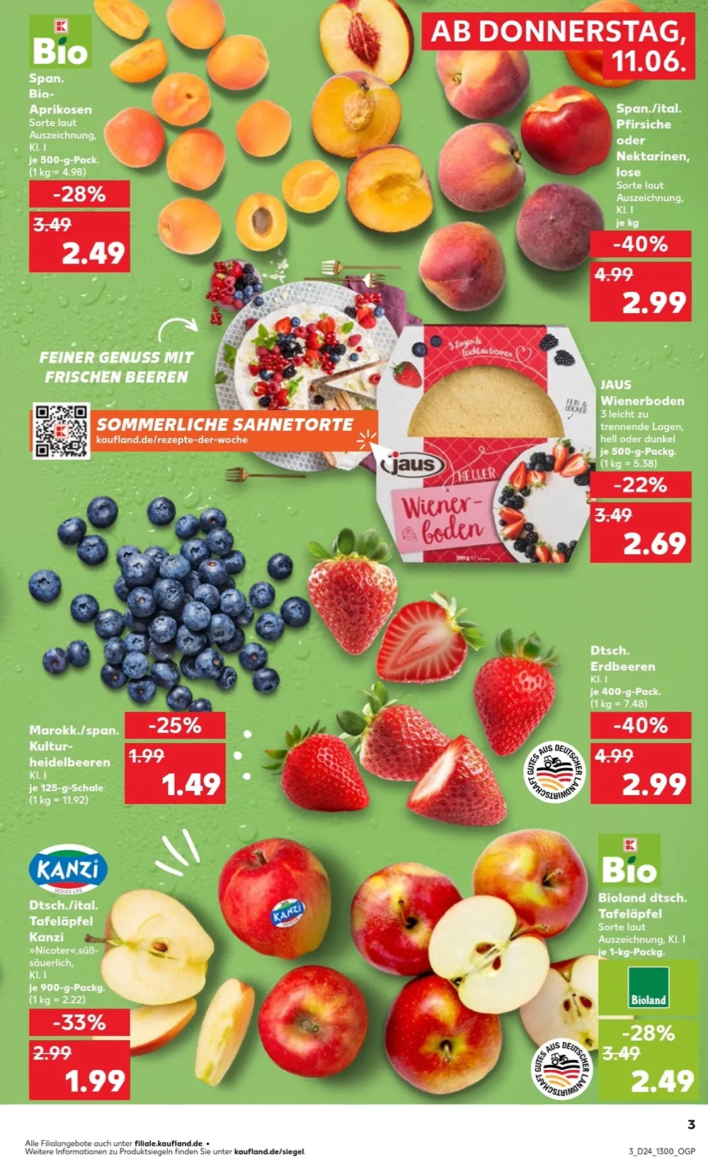 Kaufland Prospekt 18.06.2026 Bis 24.06.2026 - Bild 1 Ab 11.06