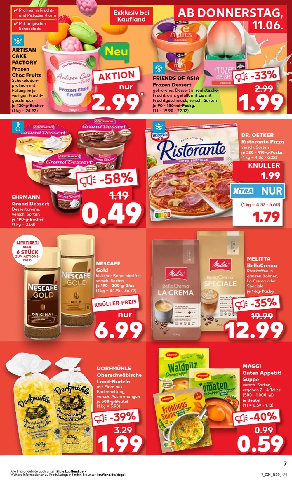 Kaufland Prospekt 18.06.2026 Bis 24.06.2026 - Bild 1 Ab 11.06