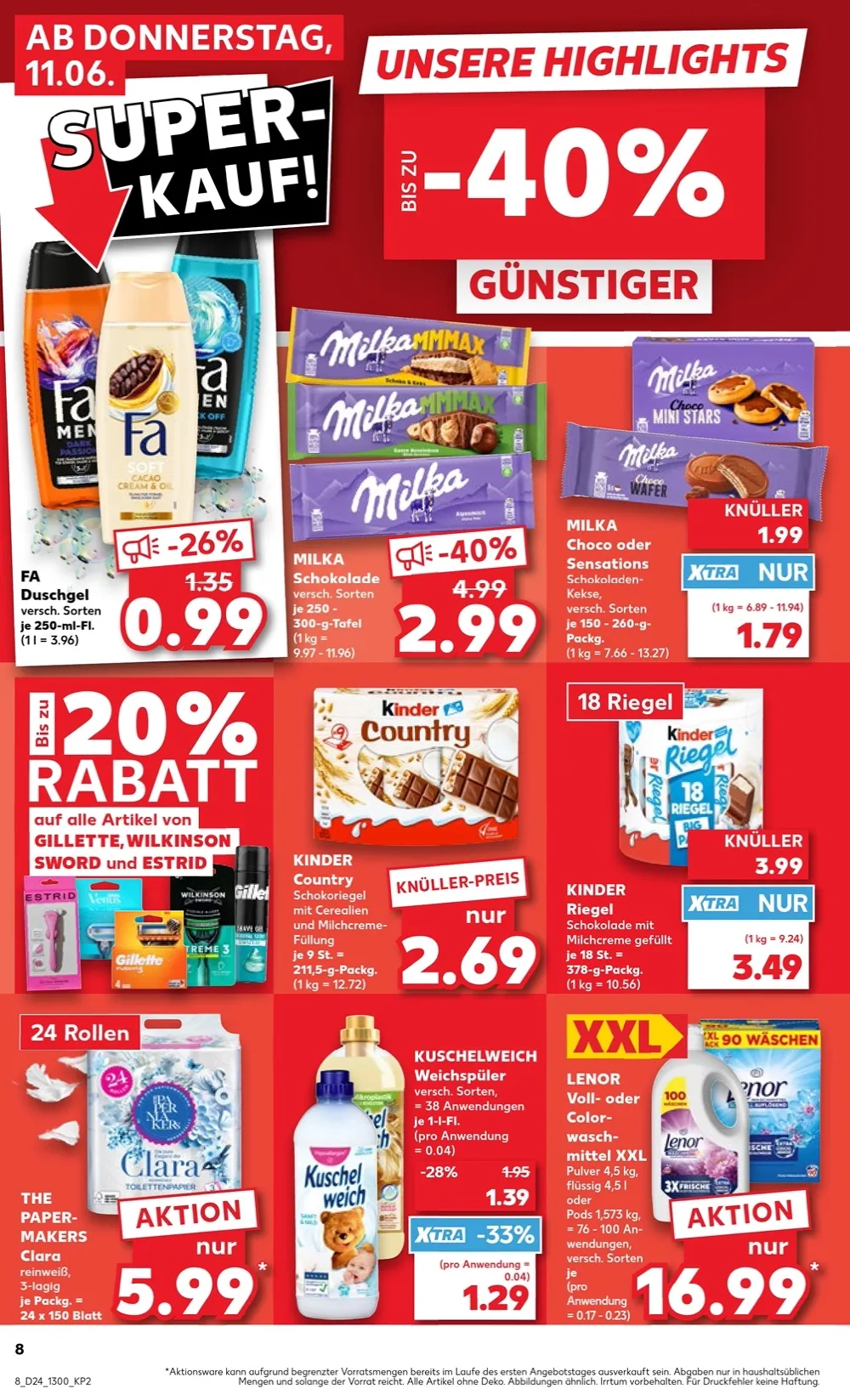 Kaufland Prospekt 18.06.2026 Bis 24.06.2026 - Bild 2 Ab 11.06