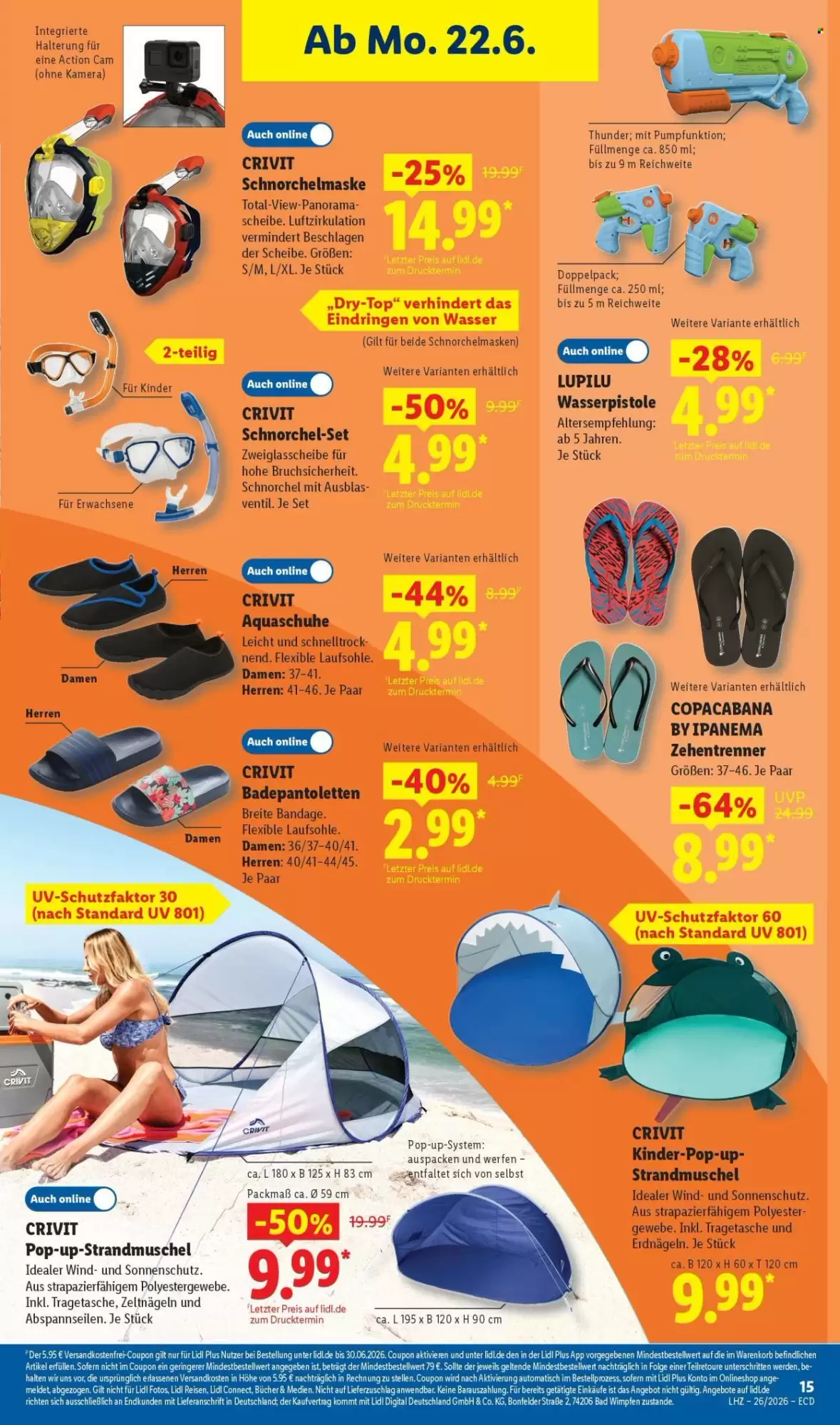 Lidl Prospekt Ab 15.06.2026 &Amp; 22.06.2026 - Bild 1 Ab 22.06